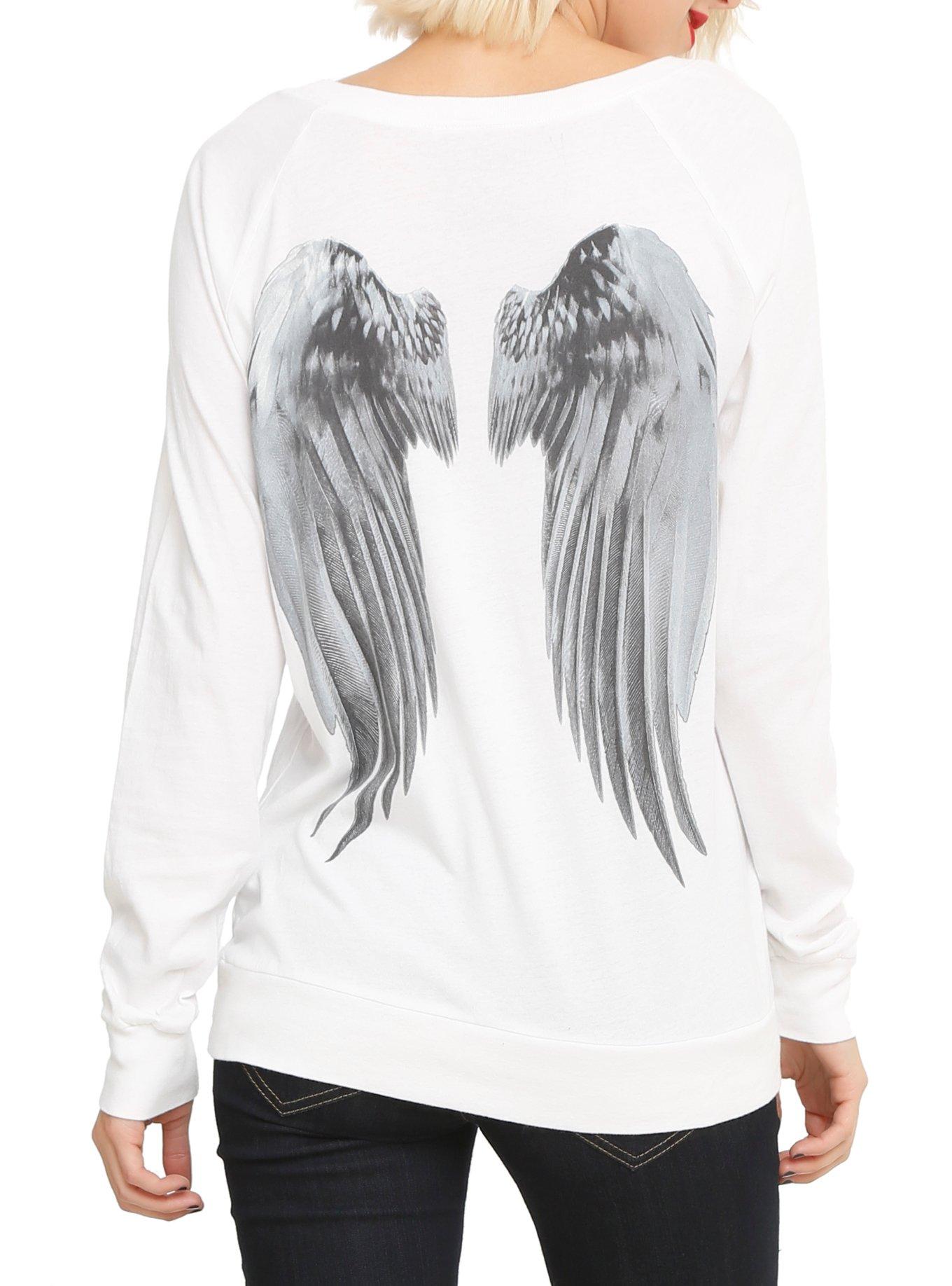 Supernatural Castiel Perdition Girls Pullover Top, , alternate