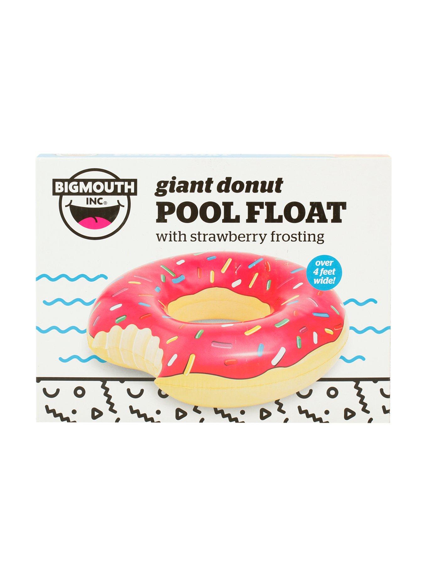 Strawberry Donut Pool Float, , alternate