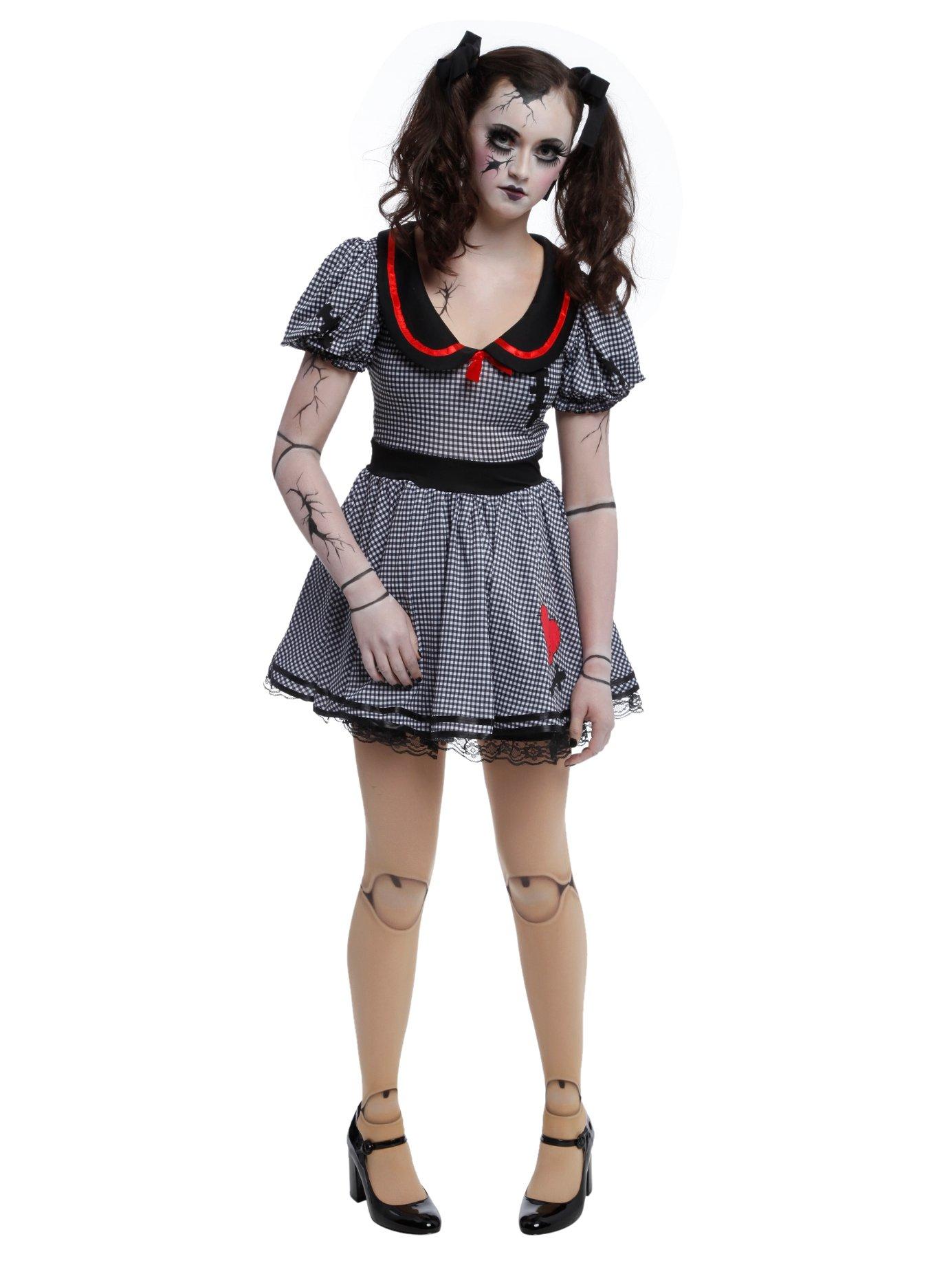 Wind-Up Doll Costume Dress, , alternate