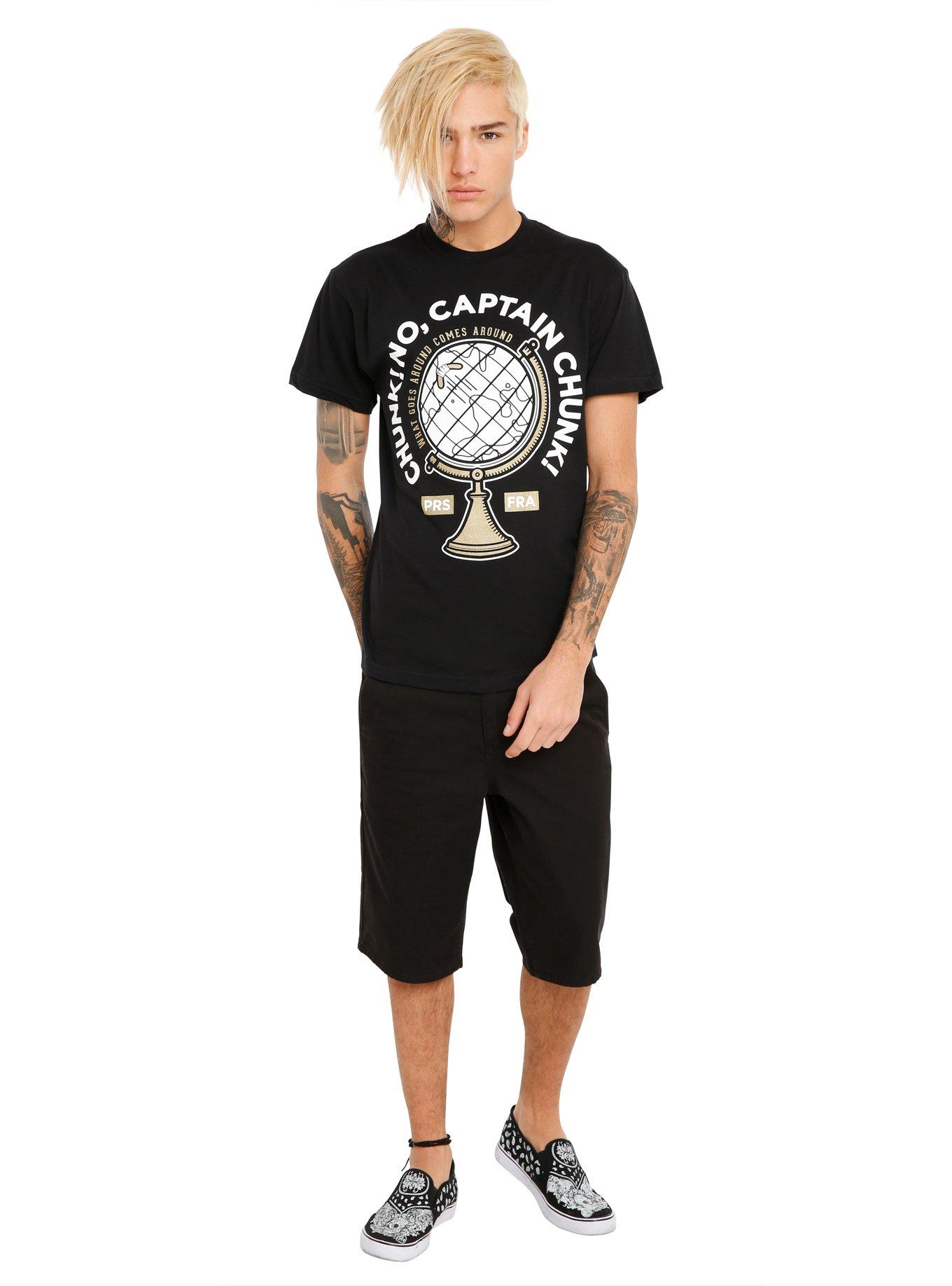 Chunk! No, Captain Chunk! Globe T-Shirt, , alternate