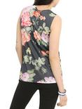 Doctor Who Floral Madman With A Box Sublimation Girls Muscle Top, , alternate
