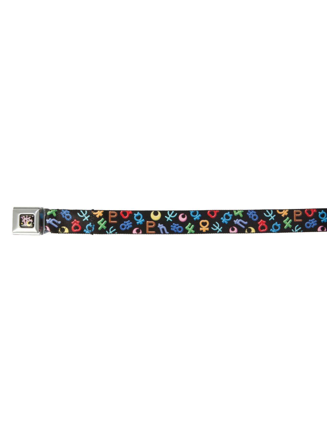 Sailor Moon Symbols Seat Belt Belt, , alternate