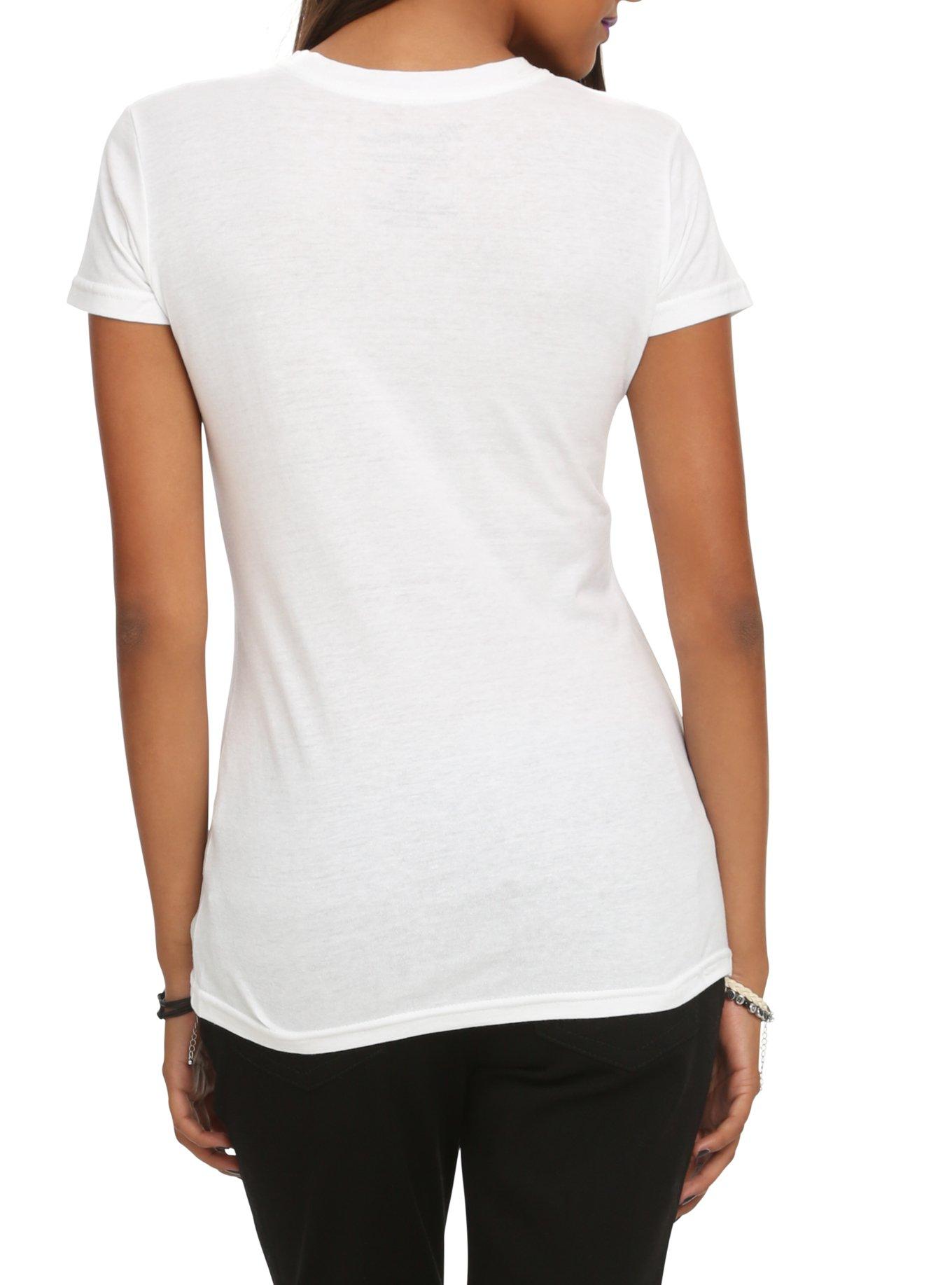 Marilyn Monroe Necklace Girls T-Shirt, BLACK, alternate