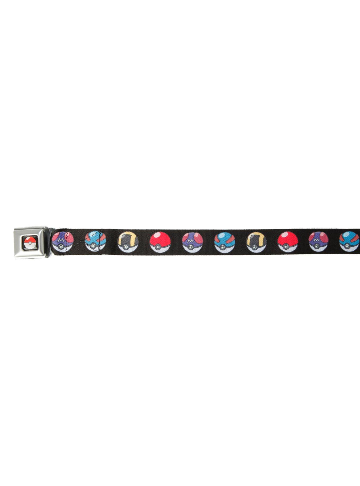 Pokemon Poke Ball Print Seat Belt Belt, , alternate