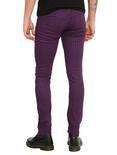 RUDE Purple & Black Pinstripe Pants, , alternate