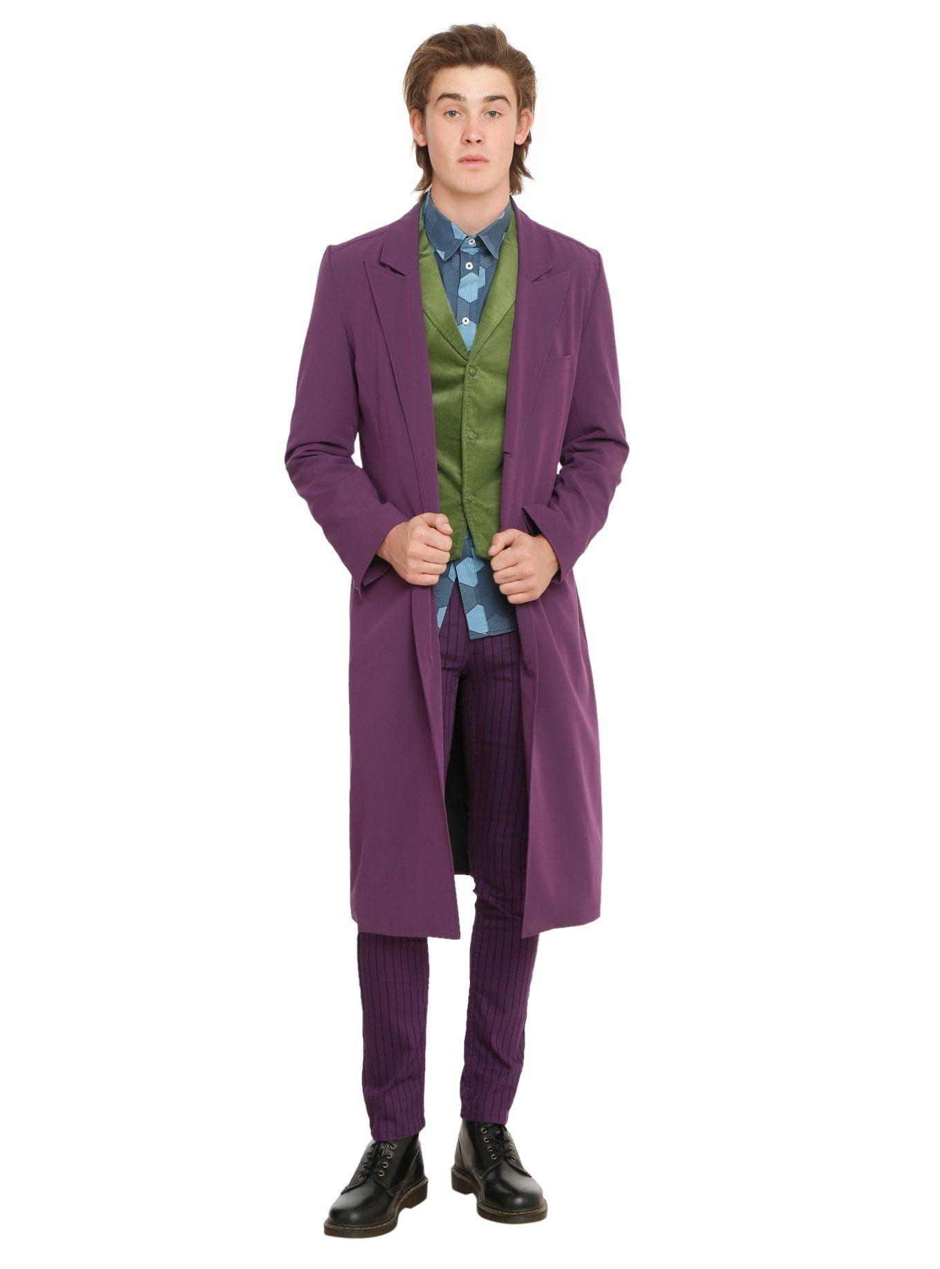 RUDE Purple & Black Pinstripe Pants, , alternate