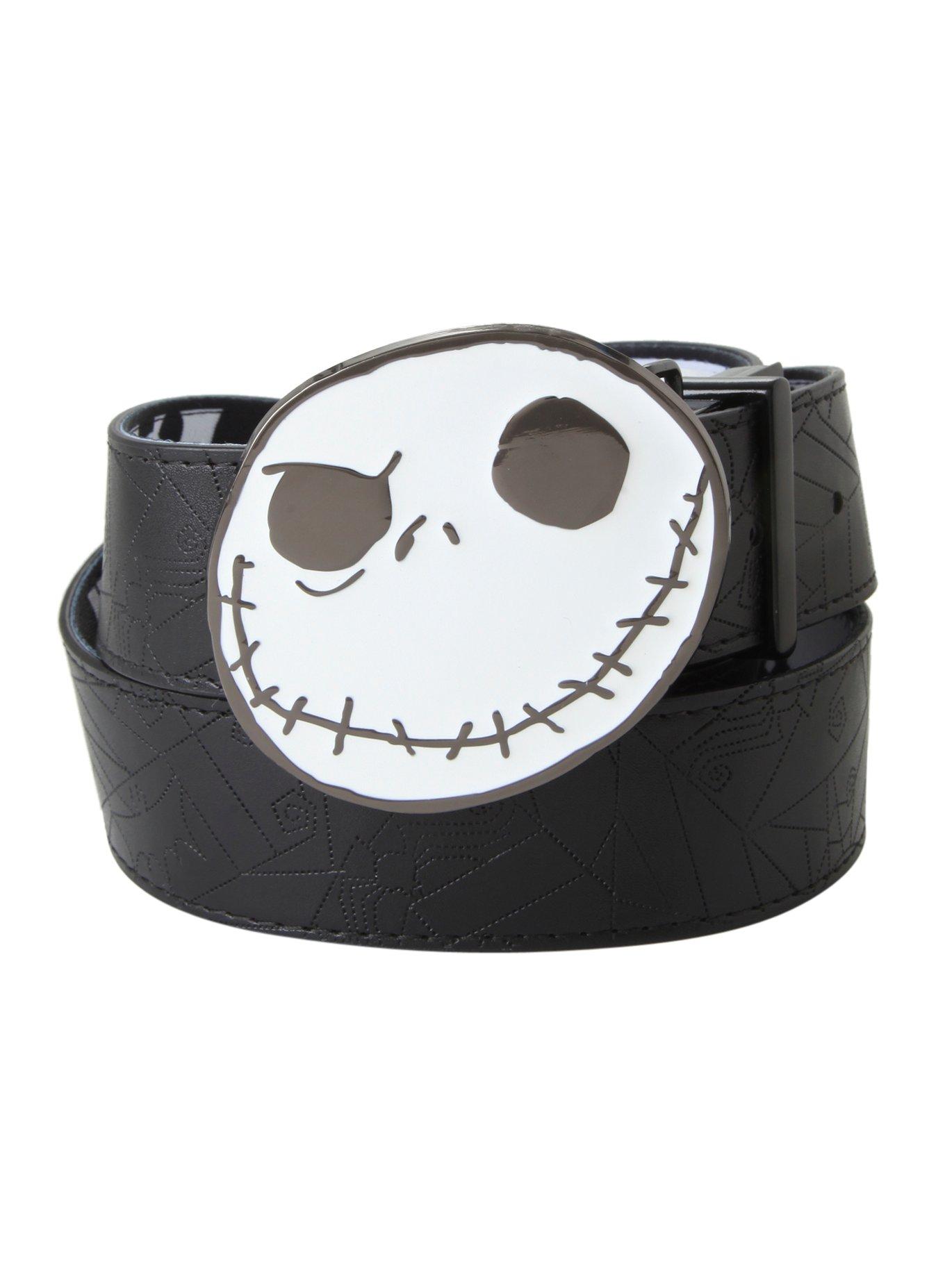 The Nightmare Before Christmas Jack Reversible Belt & Buckle, , alternate