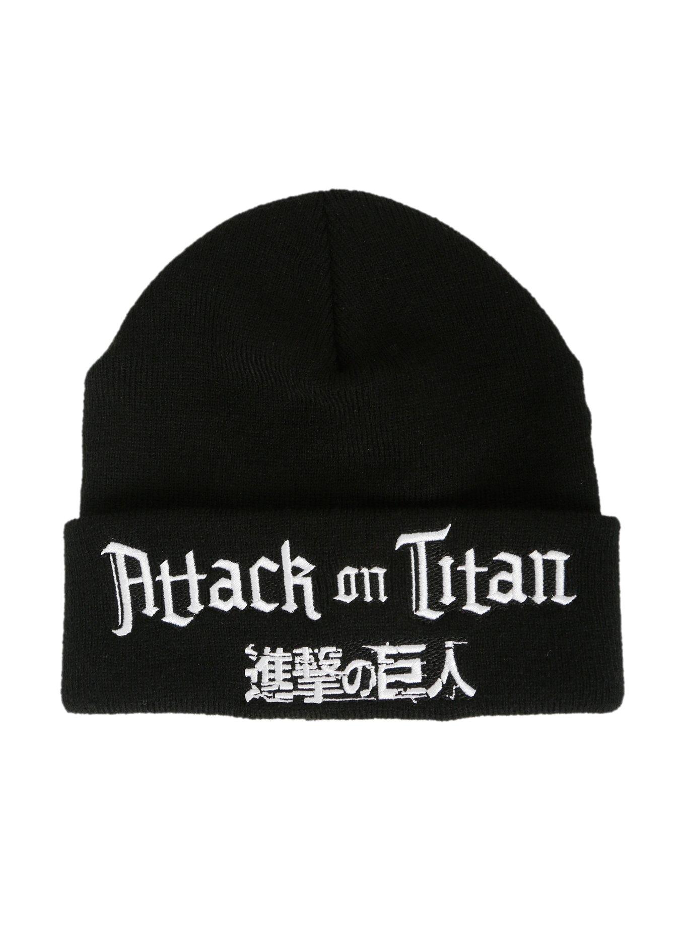 Attack On Titan Logo Watchman Beanie, , alternate