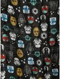 Loungefly Star Wars Icons Print Oblong Scarf, , alternate