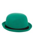 Green Bowler Hat, , alternate