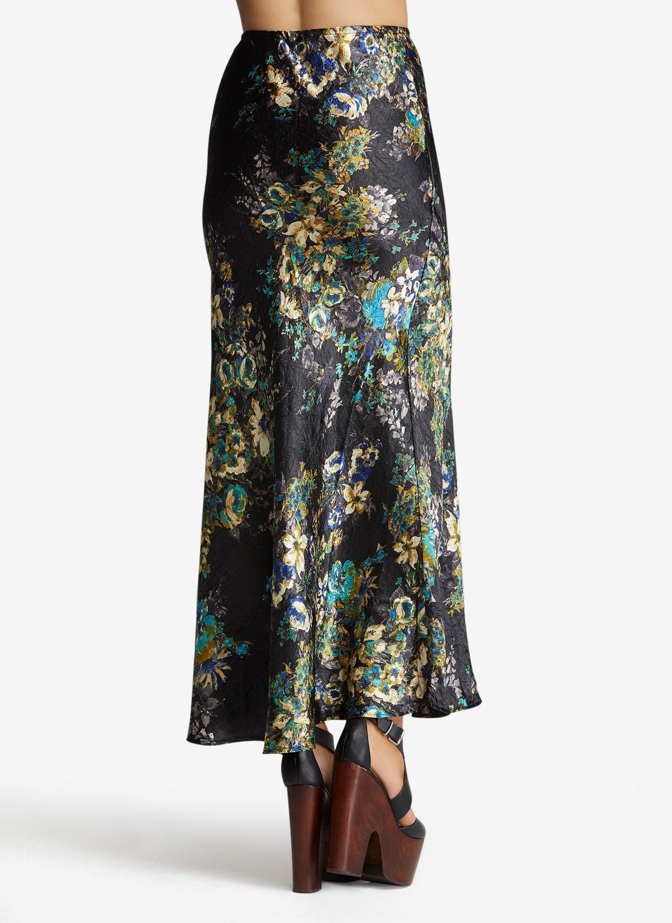 Floral Maxi Skirt, , alternate