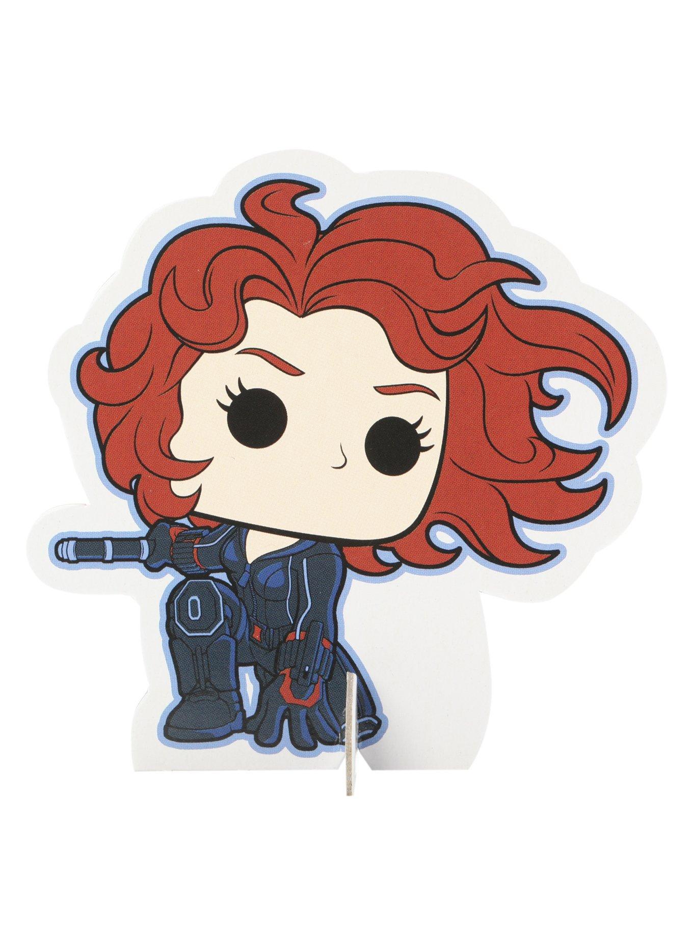 Funko Marvel Pop! Black Widow Girls T-Shirt Hot Topic  display picture 1