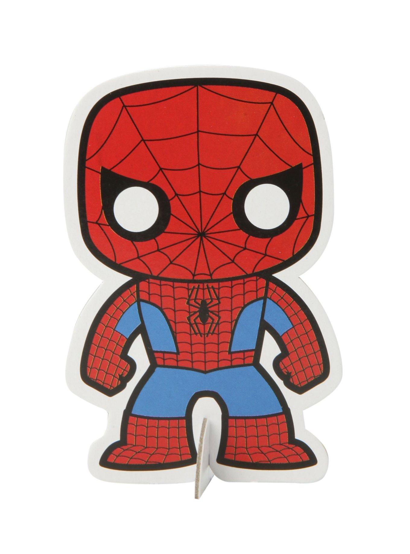 Funko Marvel Pop! Spider-Man T-Shirt Hot Topic Exclusive, , alternate