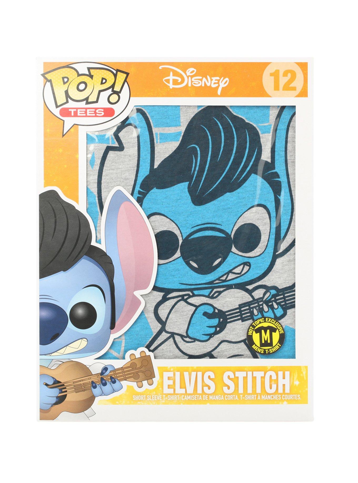 Funko Disney Lilo & Stitch Pop! Elvis Stitch T-Shirt Hot Topic Exclusive, , alternate