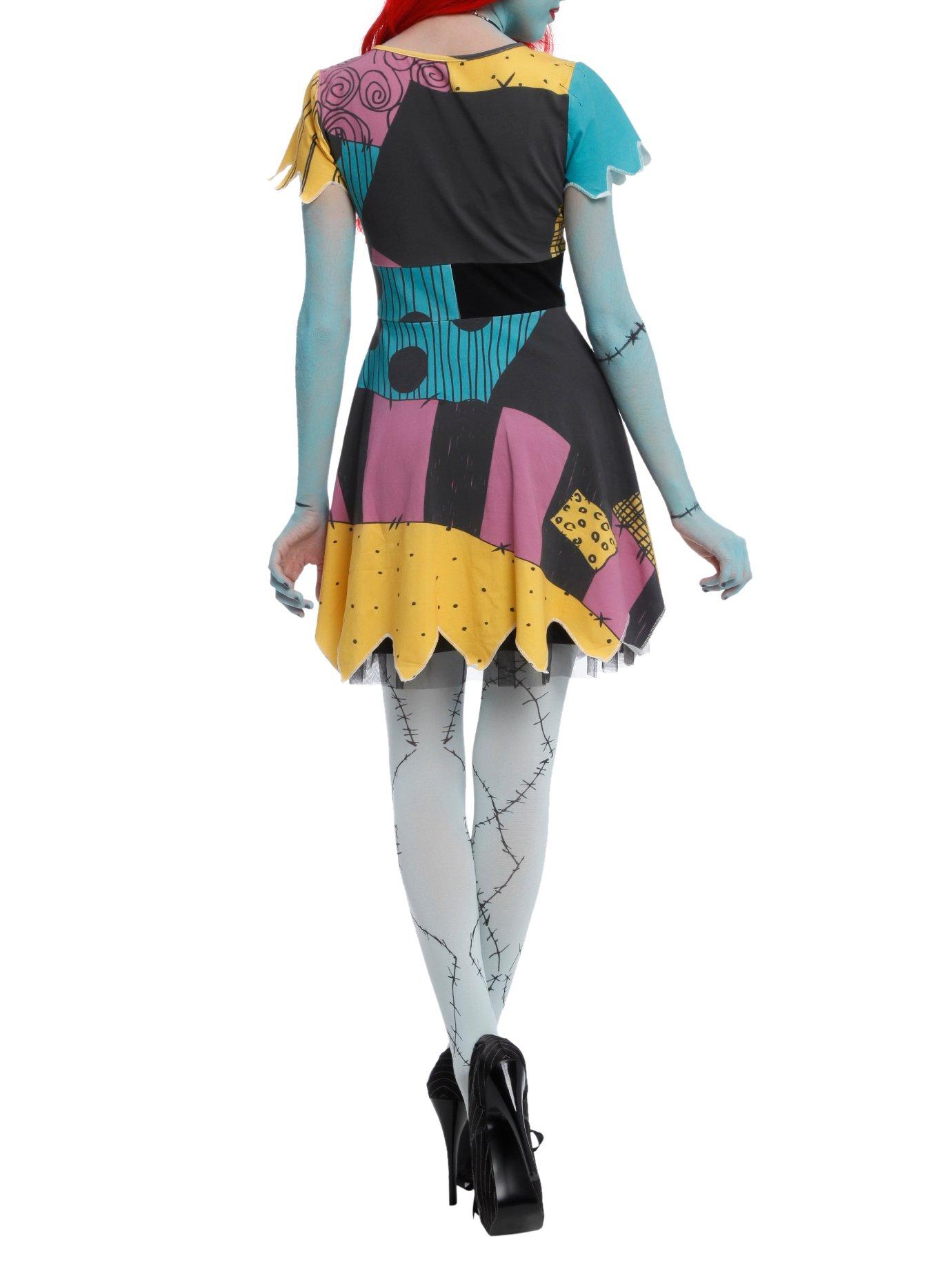 The Nightmare Before Christmas Sally Costume Dress, , alternate