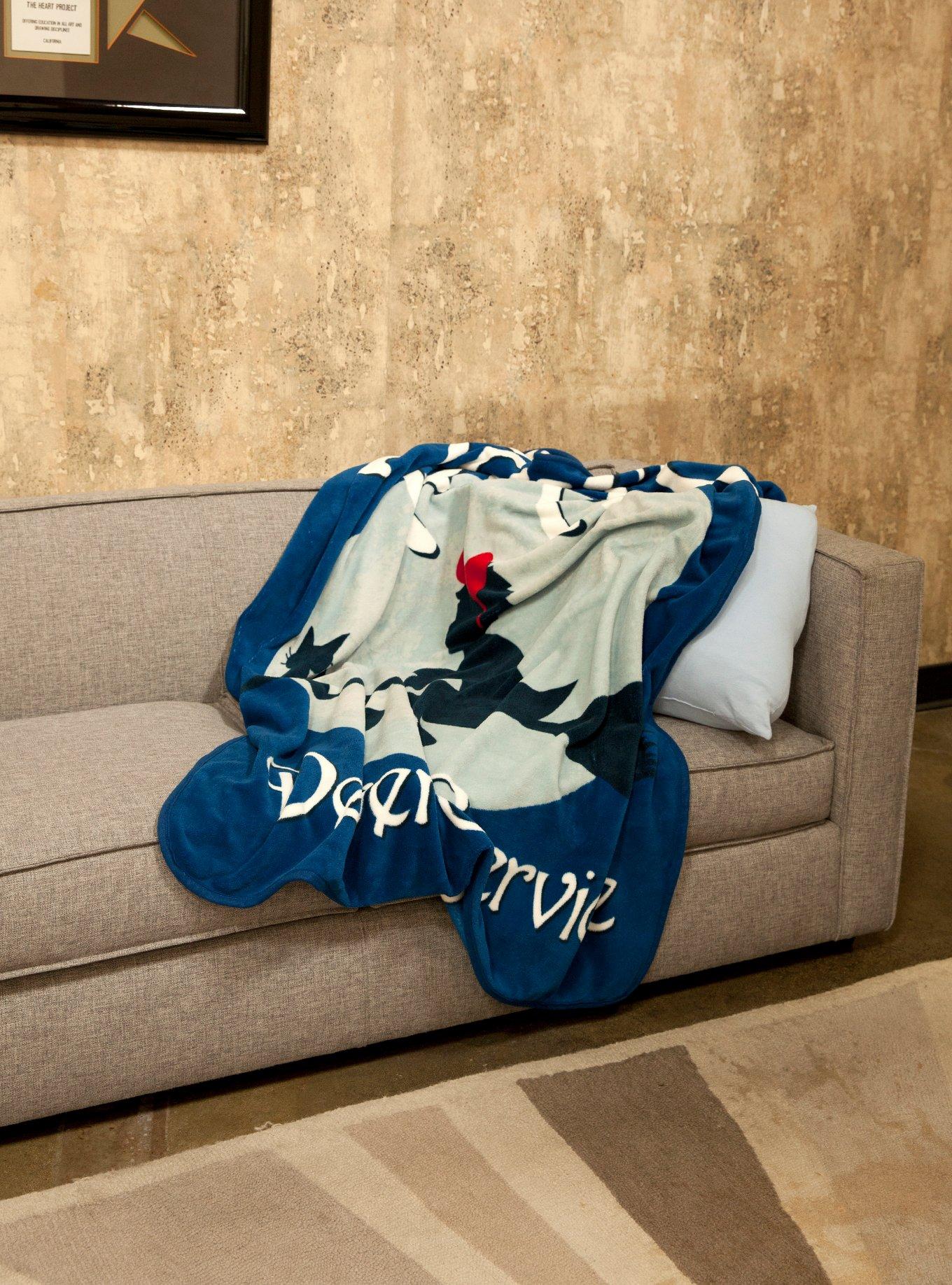 Studio Ghibli Kiki's Delivery Service Plush Throw, , alternate