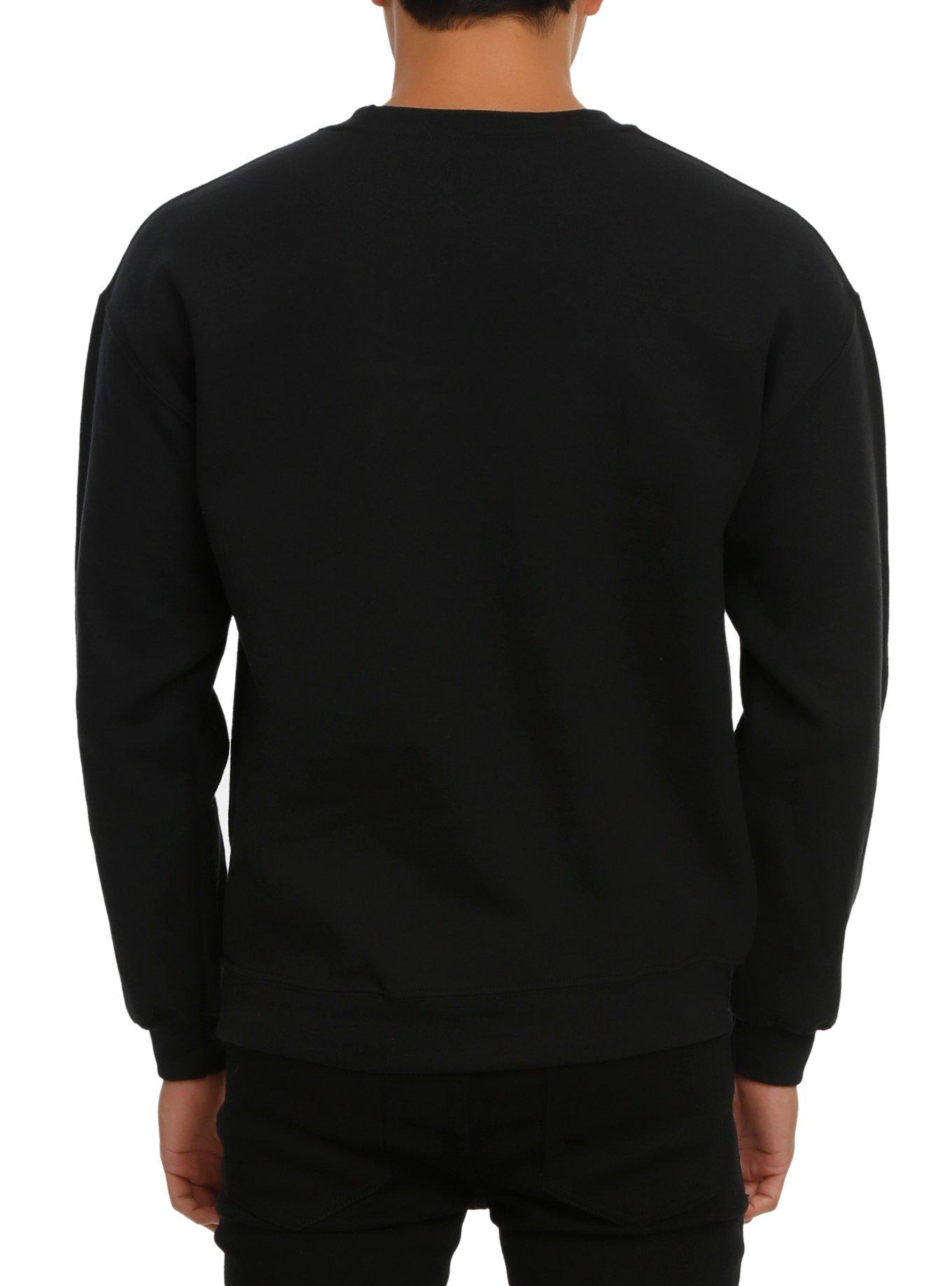 Studio Ghibli My Neighbor Totoro Crew Pullover, BLACK, alternate