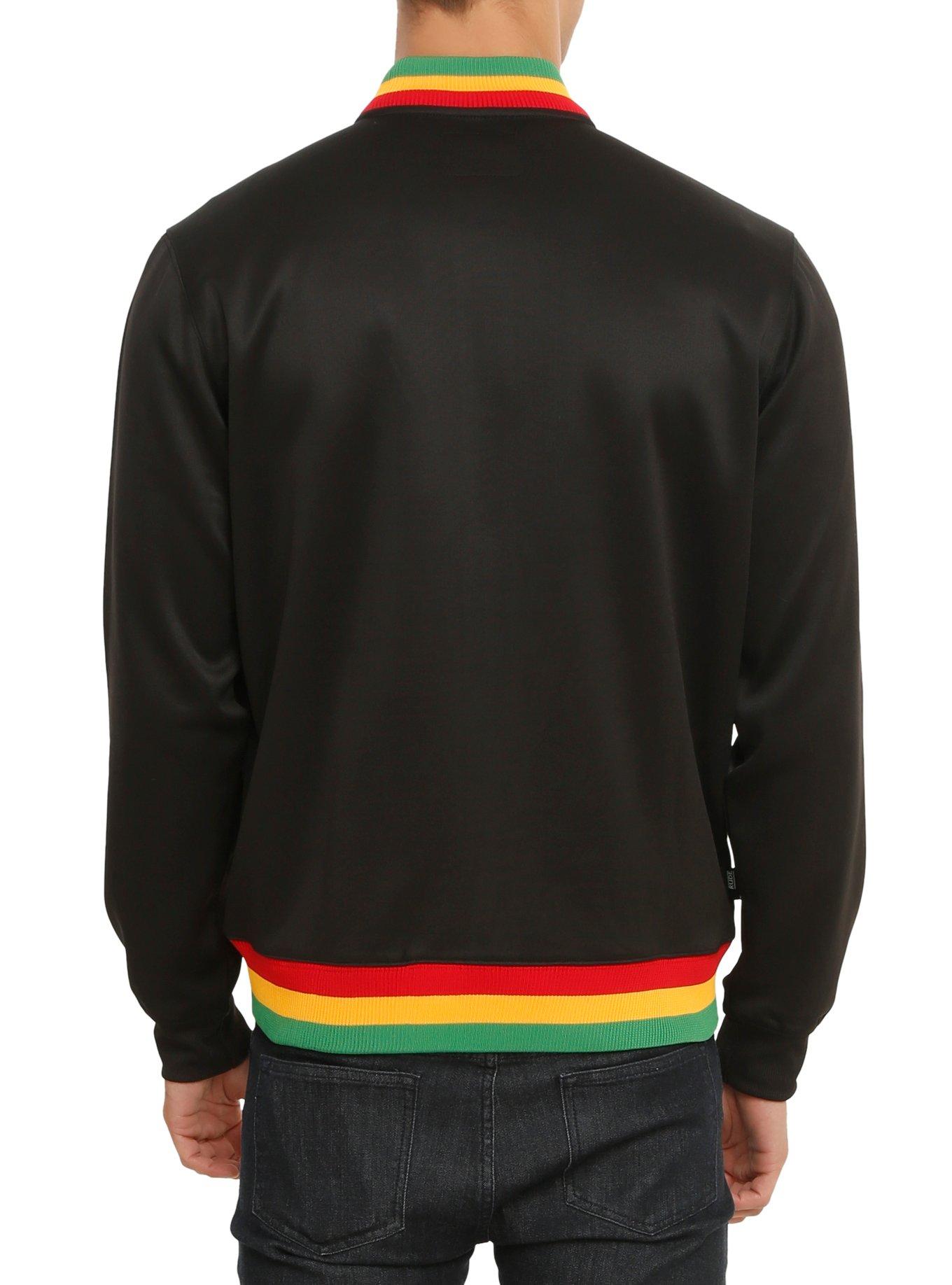 XXX RUDE Rasta Track Jacket, , alternate