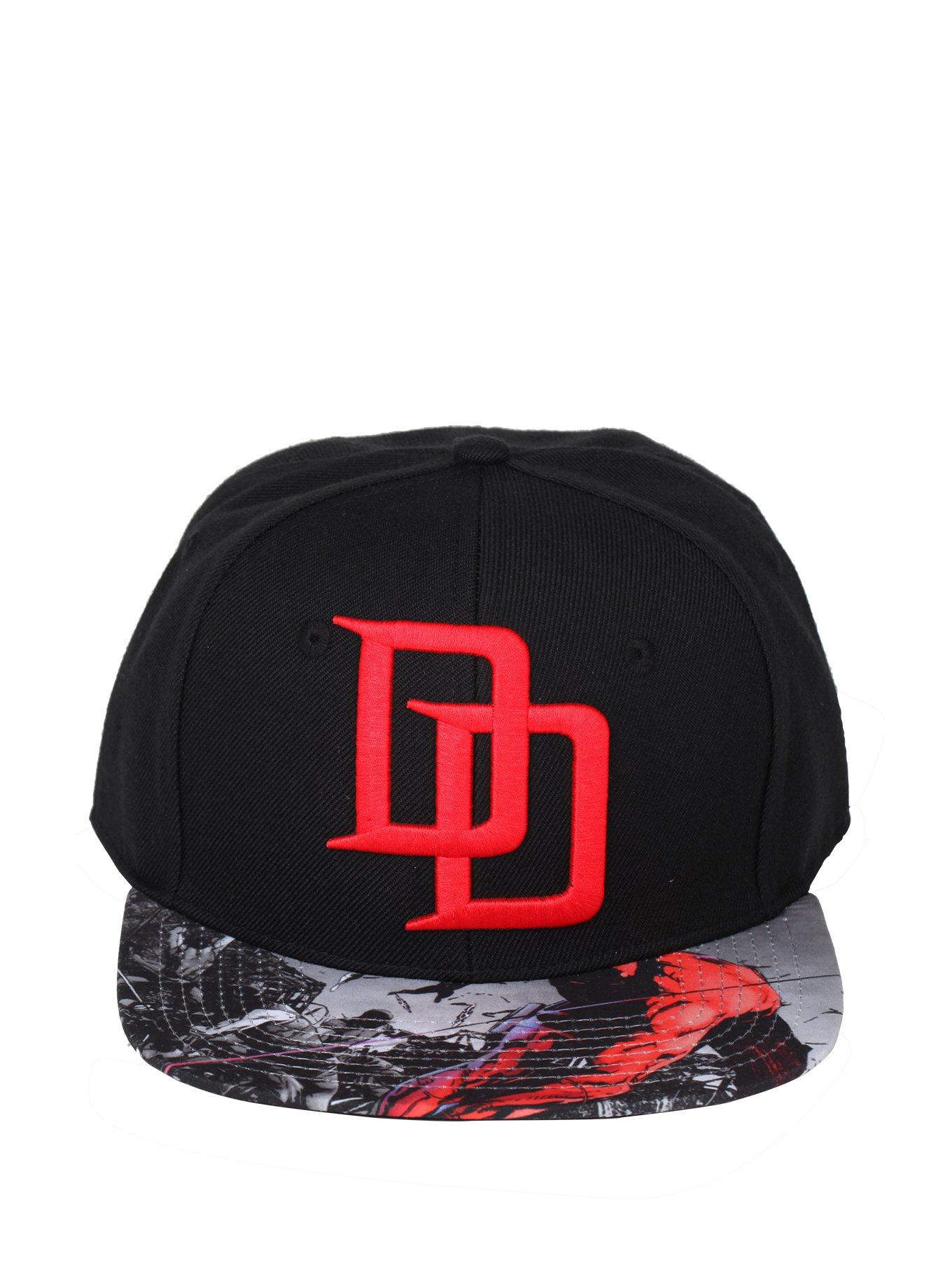 Marvel Daredevil Logo Snapback Hat, , alternate