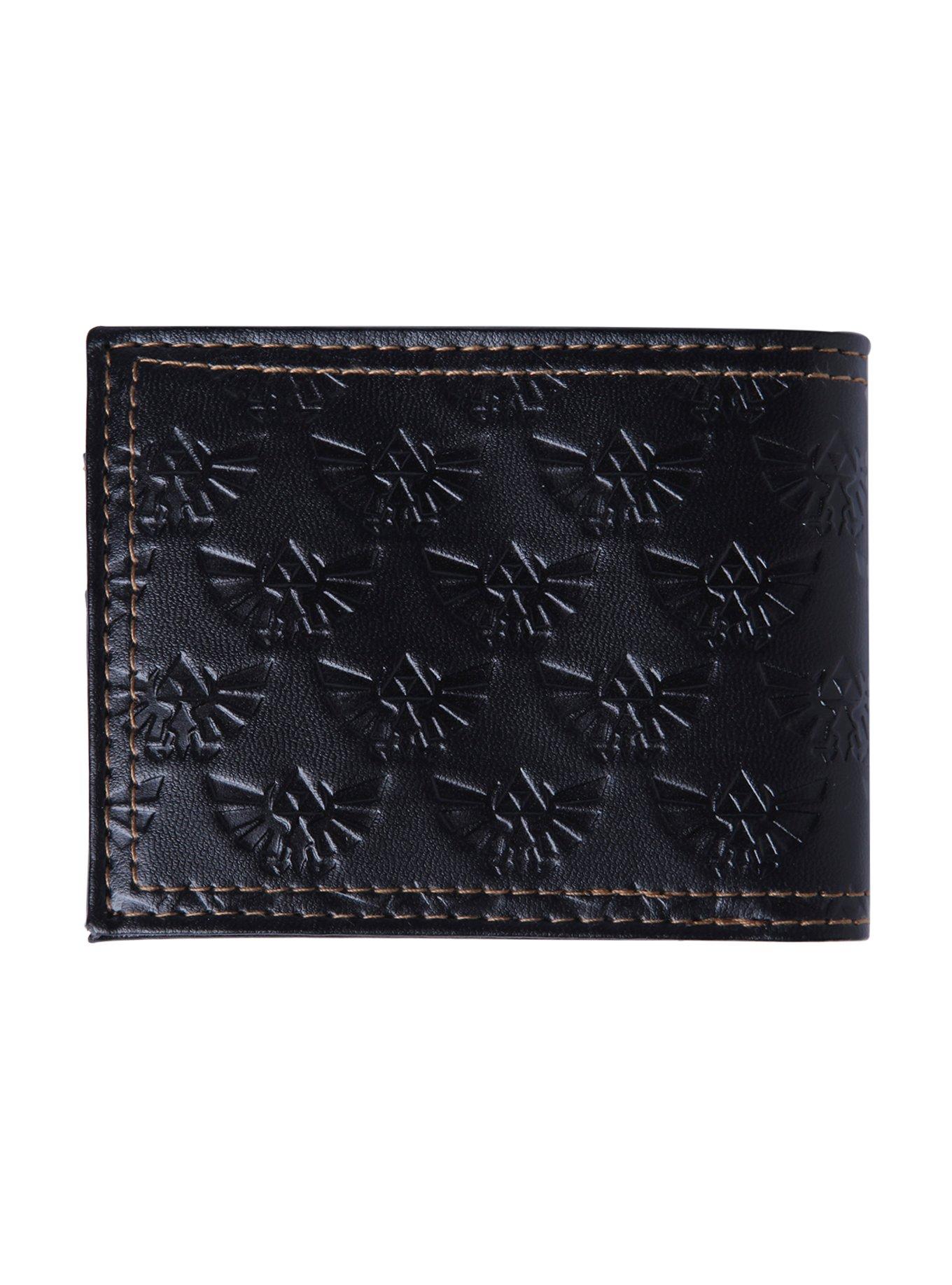 The Legend Of Zelda Triforce Bi-Fold Wallet, , alternate
