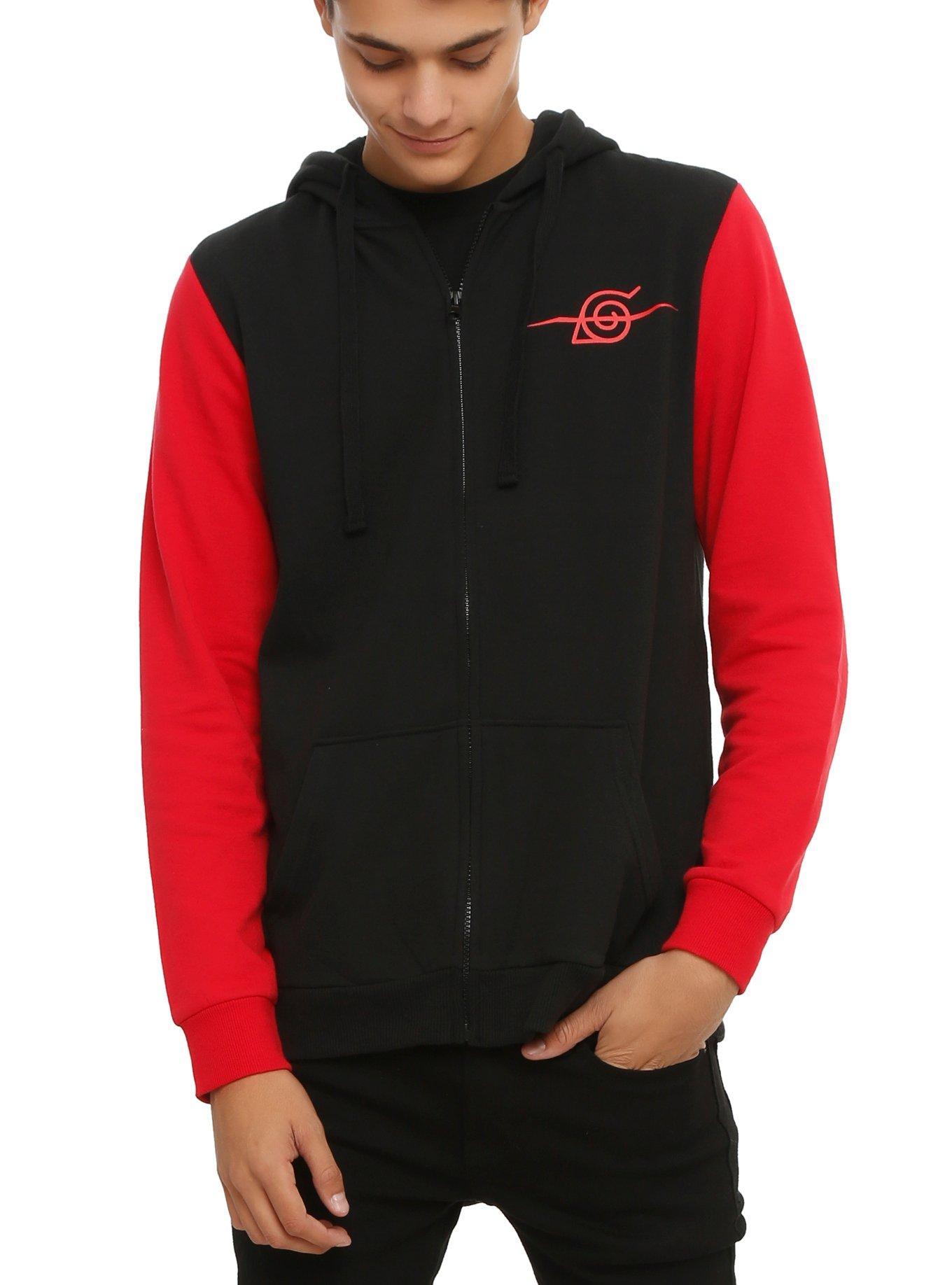 Naruto Shippuden Anti Leaf Akatsuki Cloud Hoodie, , alternate