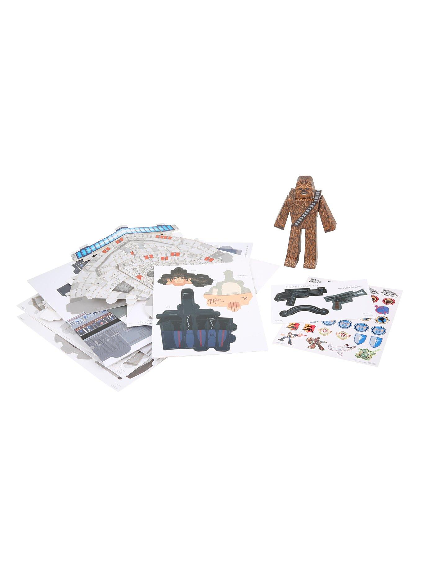 Star Wars Blueprints Paper Craft Millennium Falcon Adventure Pack, , alternate