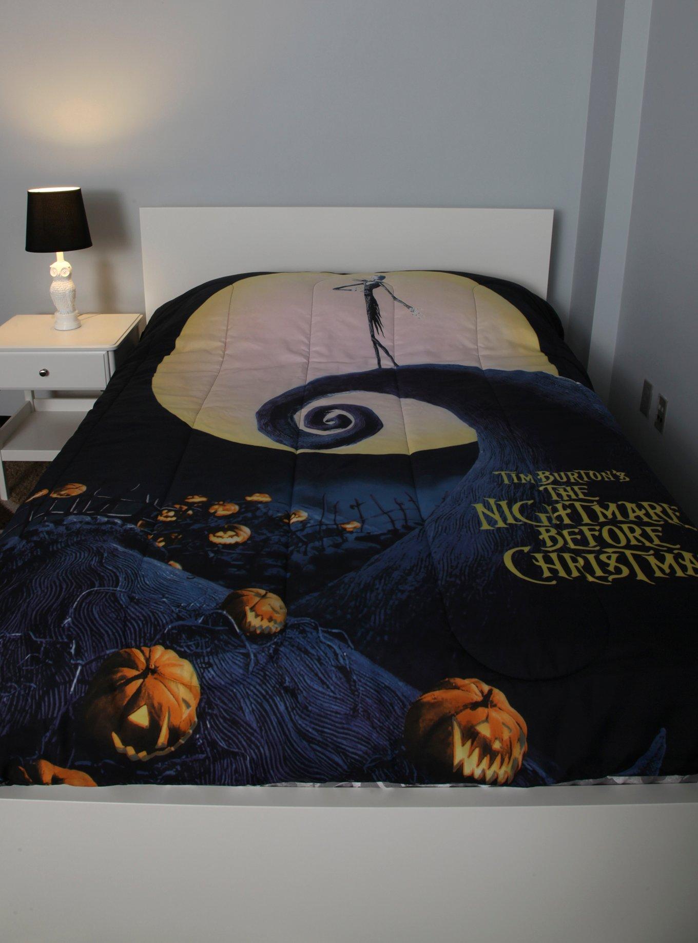 The Nightmare Before Christmas Poster Full/Queen Comforter, , alternate