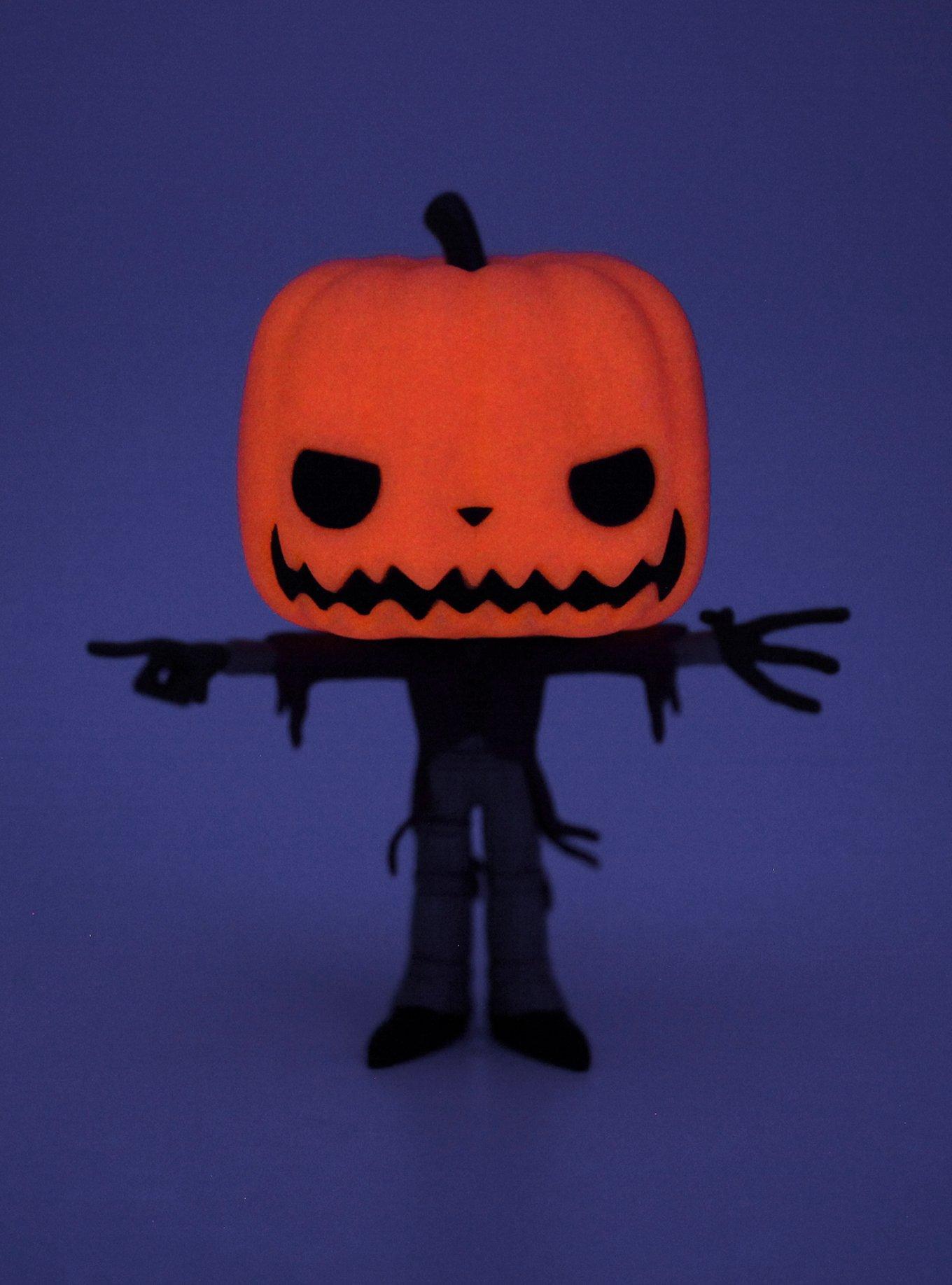 Funko The Nightmare Before Christmas Pop! Pumpkin King Glow-In-The-Dark Vinyl Figure Hot Topic Exclusive, , alternate