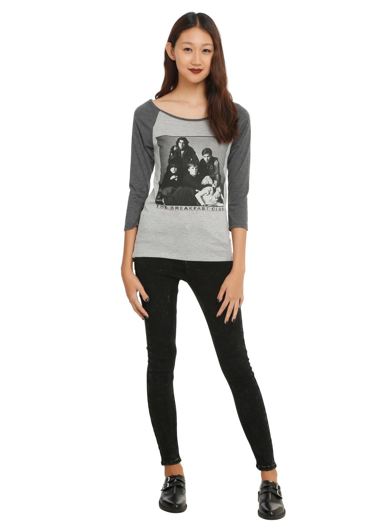 The Breakfast Club Detention Girls Raglan, , alternate