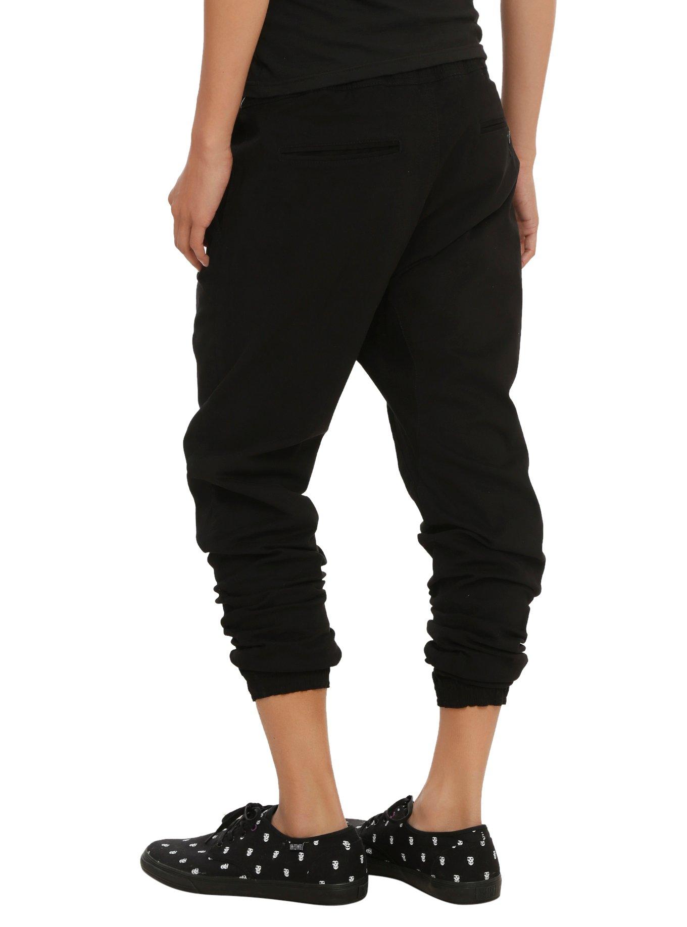 Chor Black Twill Jogger Pant, , alternate