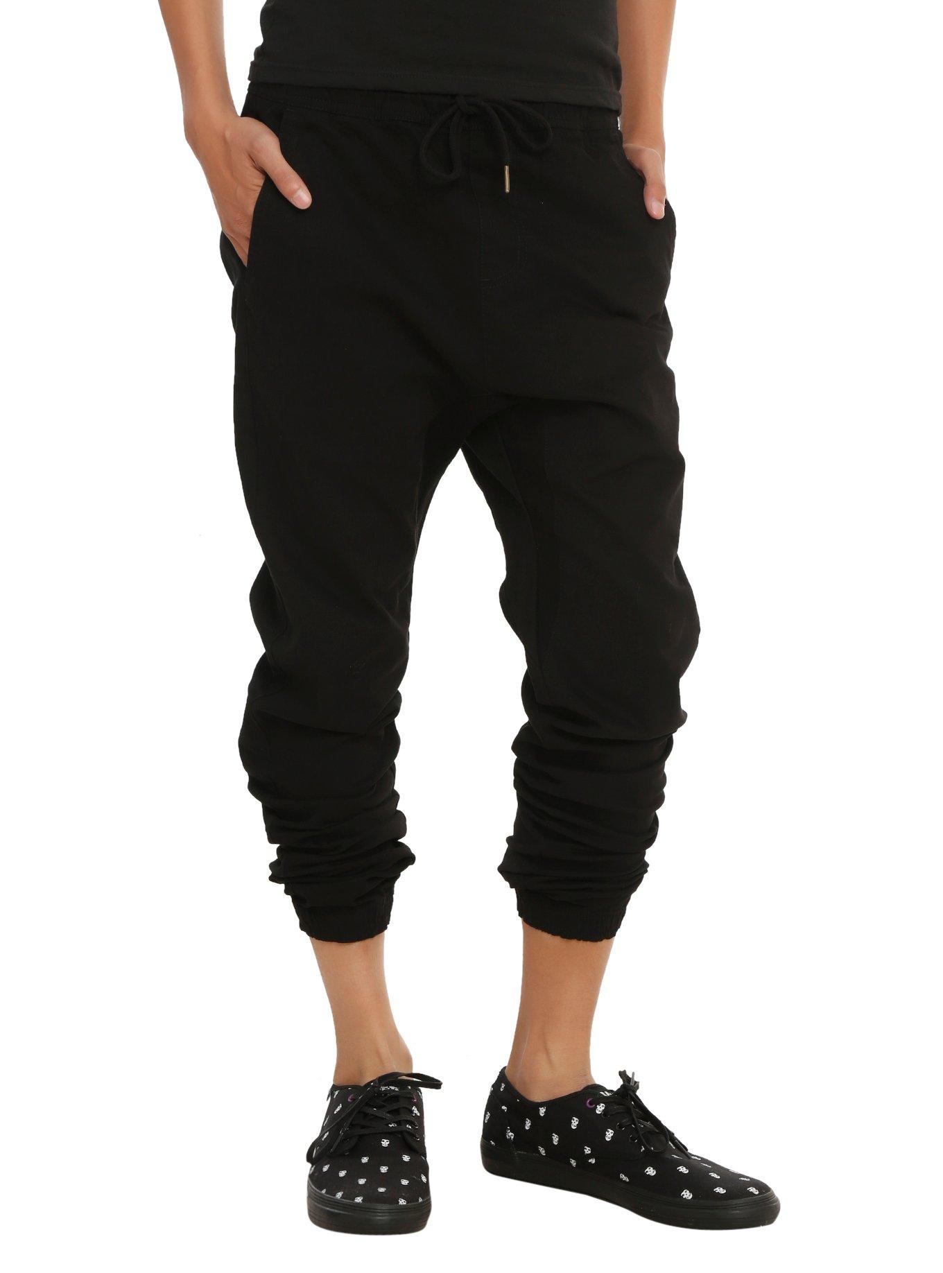 Chor Black Twill Jogger Pant, , alternate