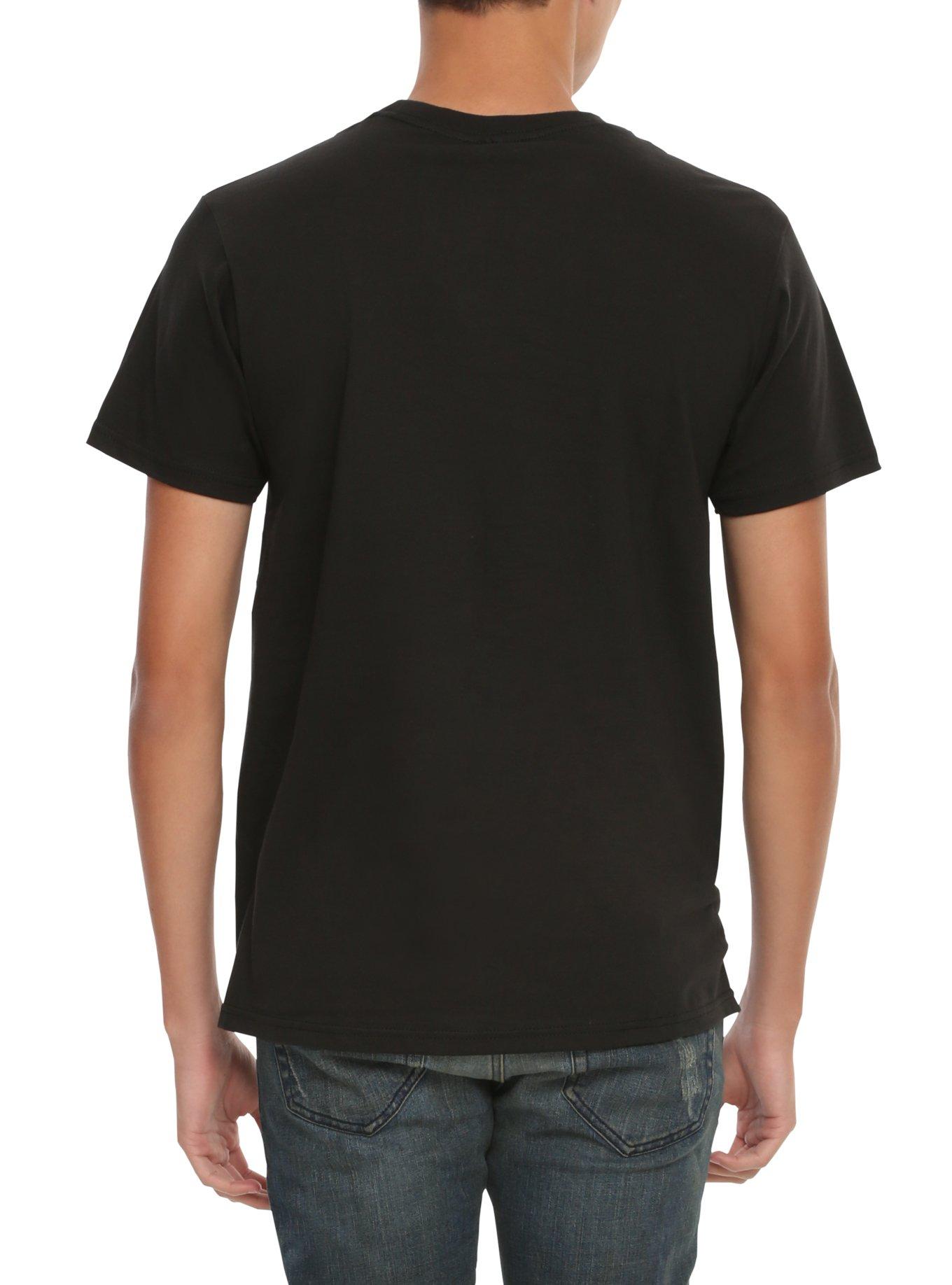 Star Wars Distressed Logo T-Shirt, BLACK, alternate