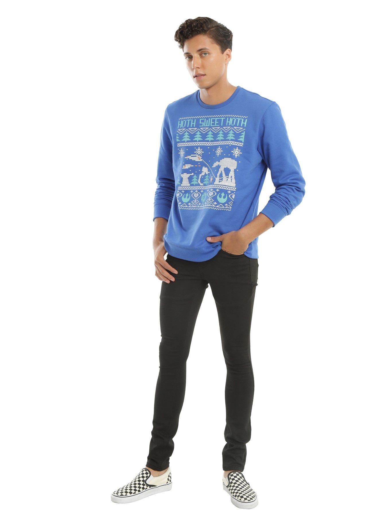 Star Wars Hoth Sweet Hoth Fair Isle Sweatshirt, , alternate