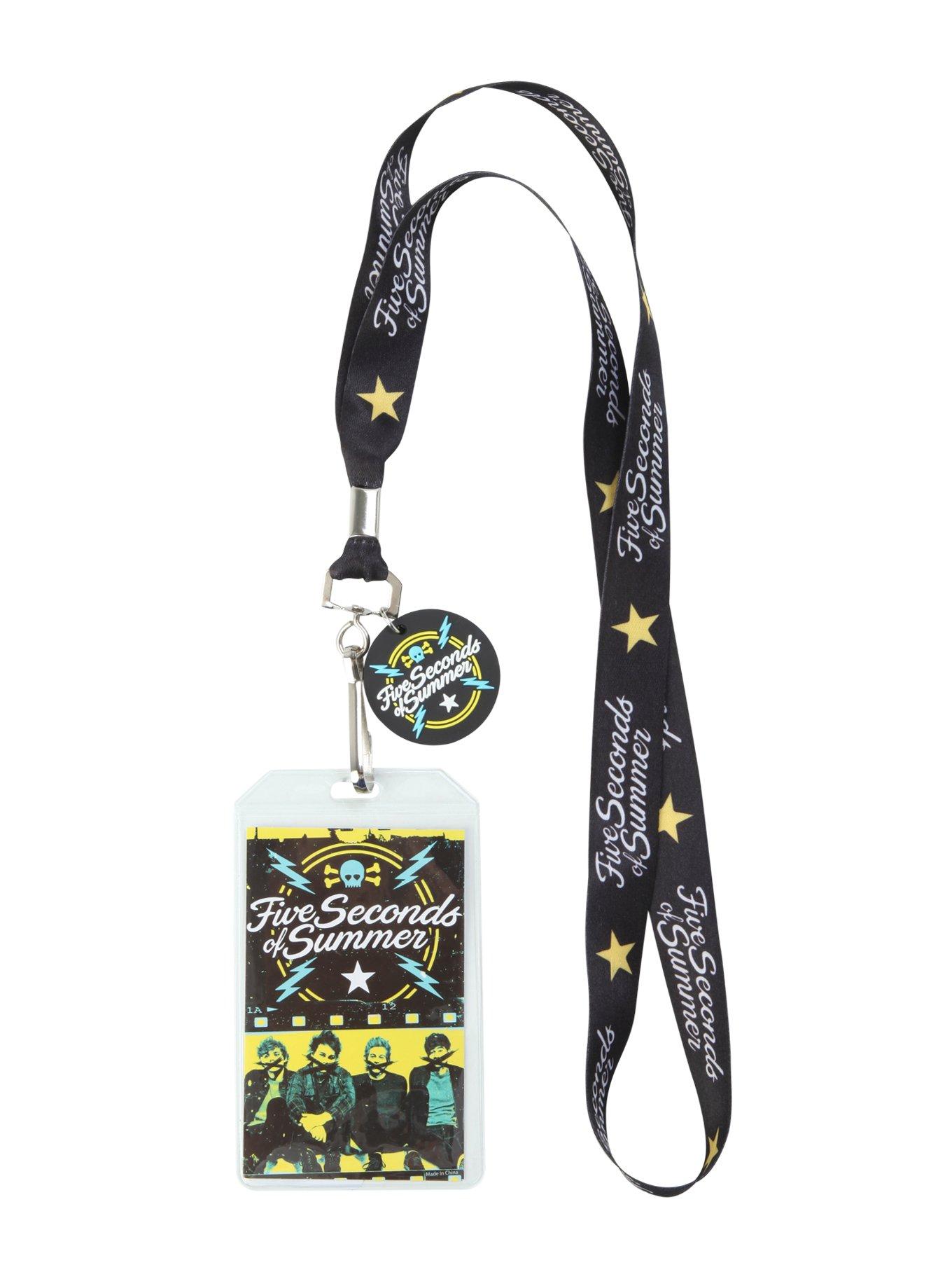 5 Seconds Of Summer Stars Lanyard, , alternate