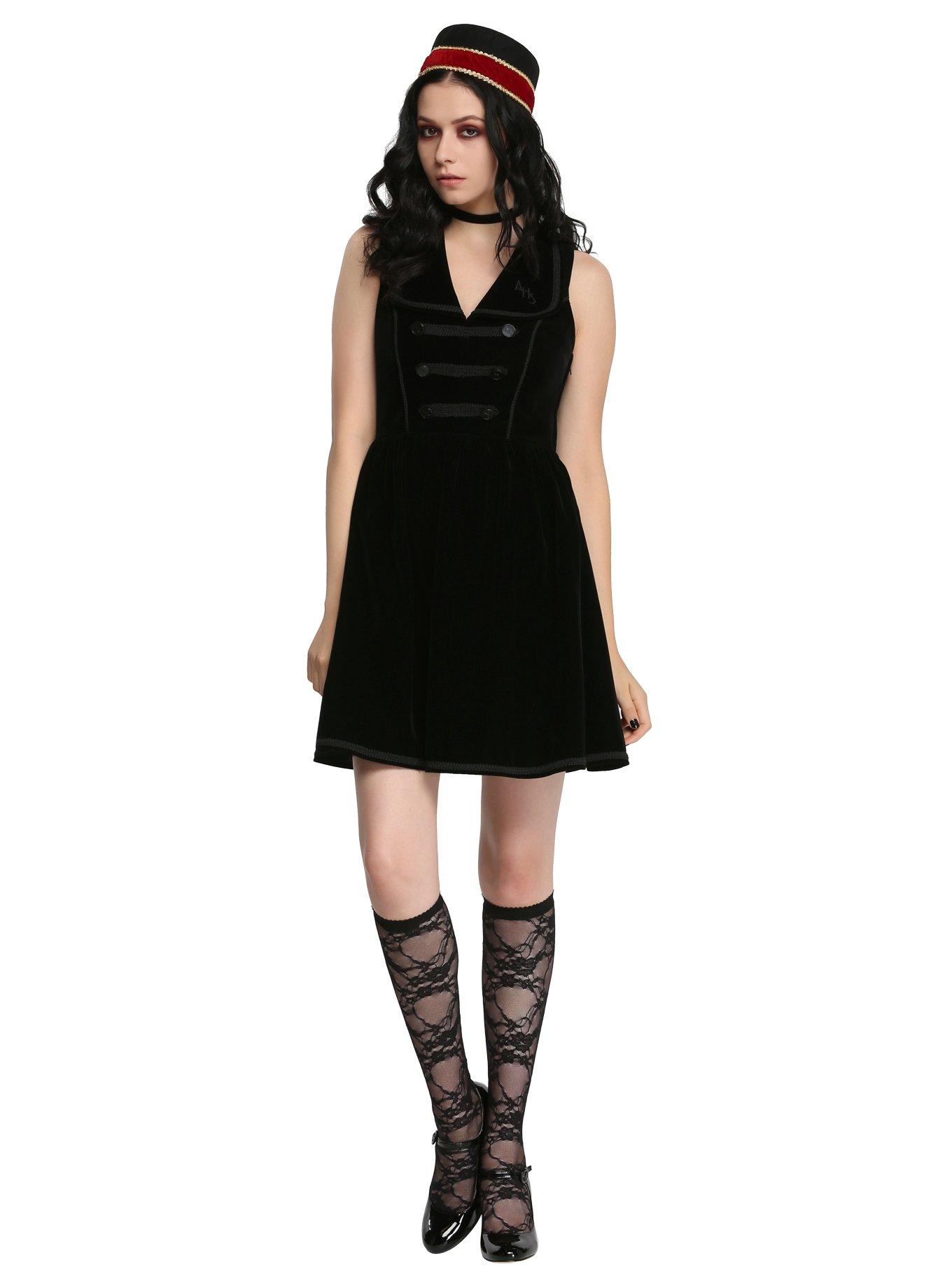 American Horror Story: Hotel Bellhop Dress, BLACK, alternate