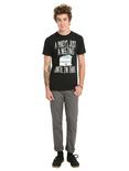 Party Just A Meeting Cake T-Shirt, BLACK, alternate