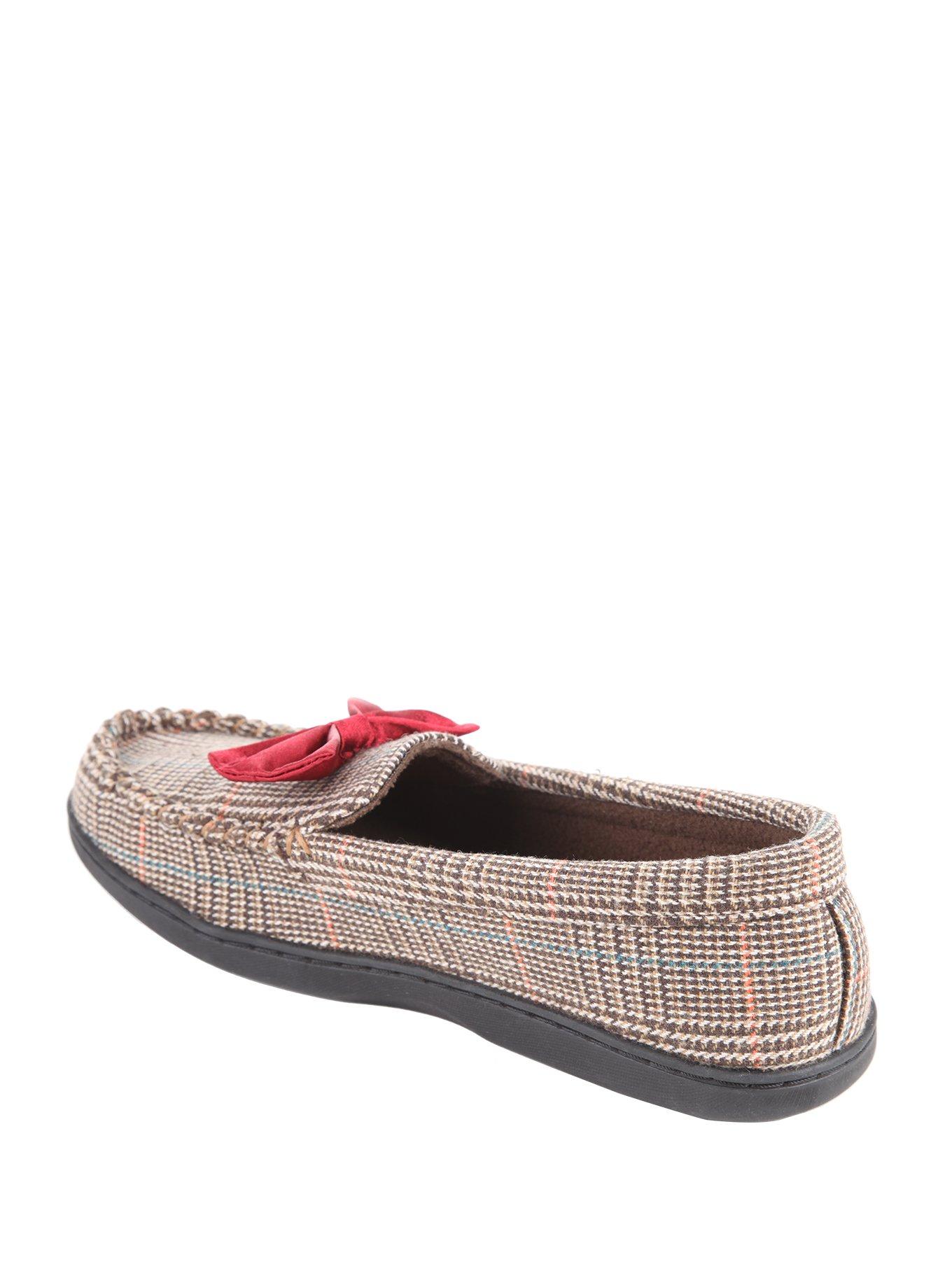 Doctor Who 11th Doctor Guys Moccasin Slippers, , alternate