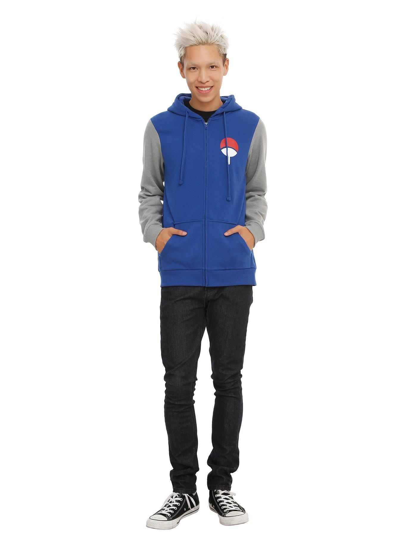 Naruto Shippuden Sasuke Hoodie, , alternate