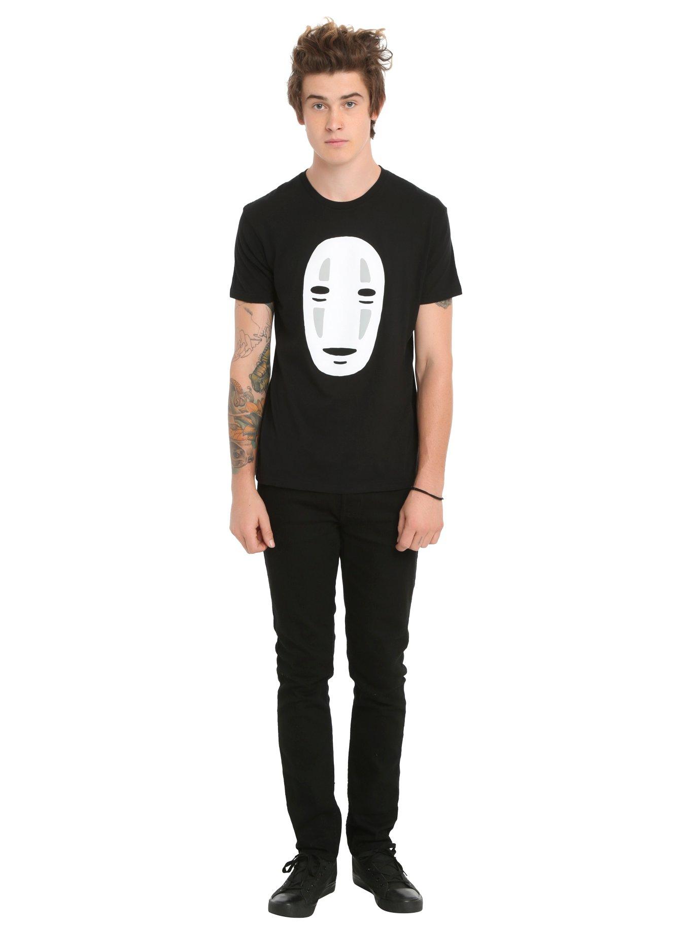 Studio Ghibli Spirited Away No-Face T-Shirt, BLACK, alternate