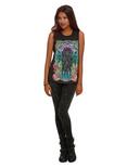 Disney The Little Mermaid Ursula Stained Glass Girls Muscle Top, , alternate