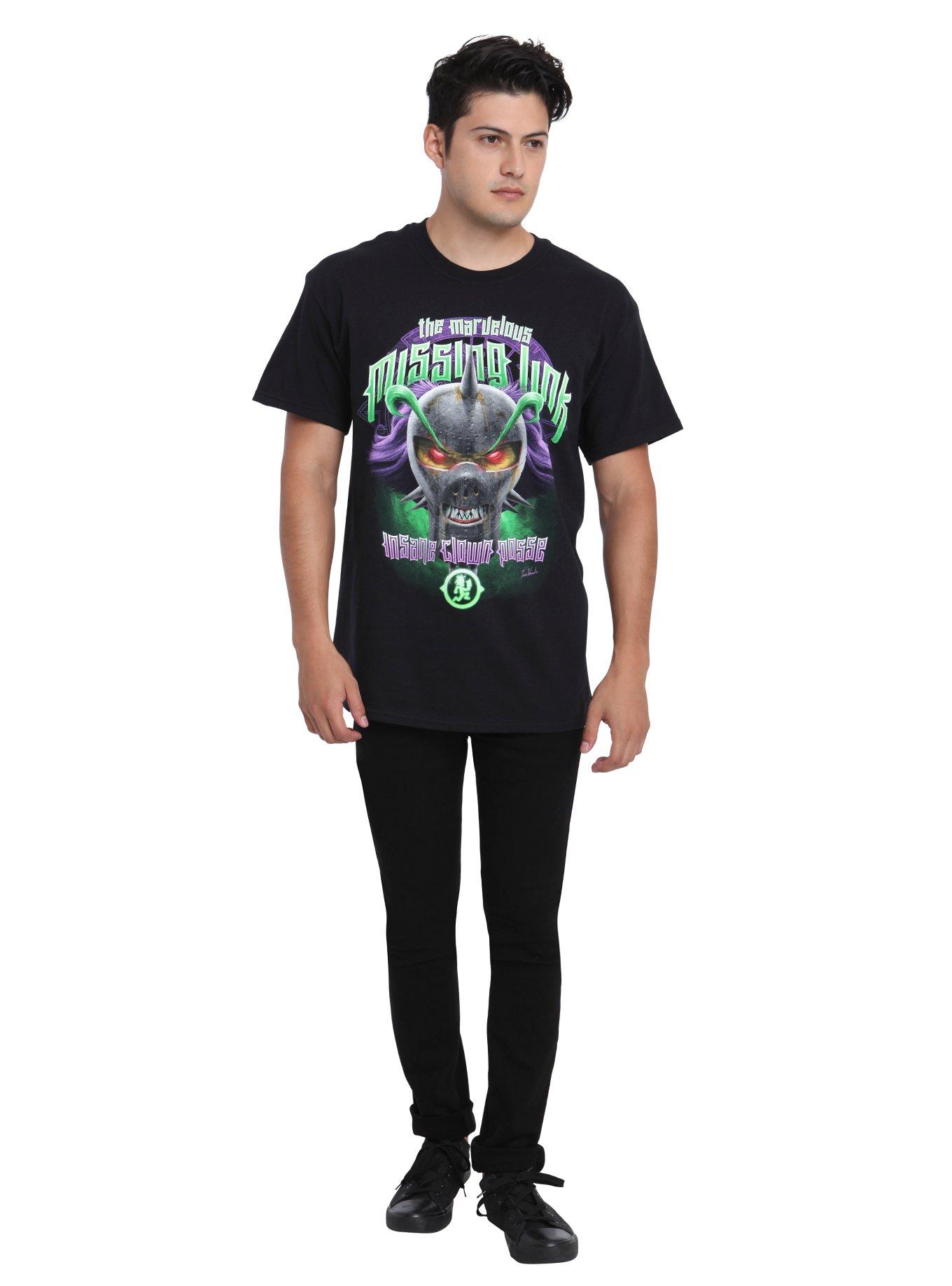 Insane Clown Posse The Marvelous Missing Link: Lost T-Shirt, BLACK, alternate