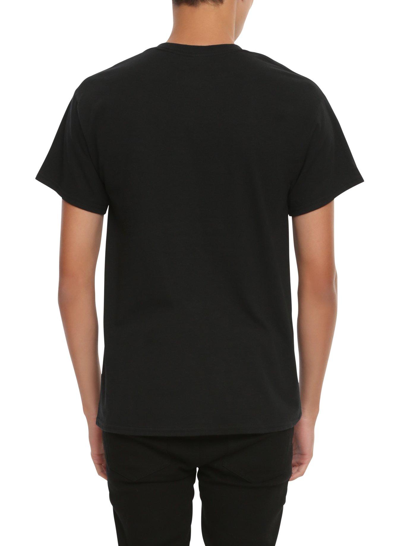 Lamb Of God Gas Mask Skull T-Shirt, BLACK, alternate