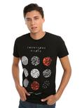 Twenty One Pilots Blurryface T-Shirt, BLACK, alternate