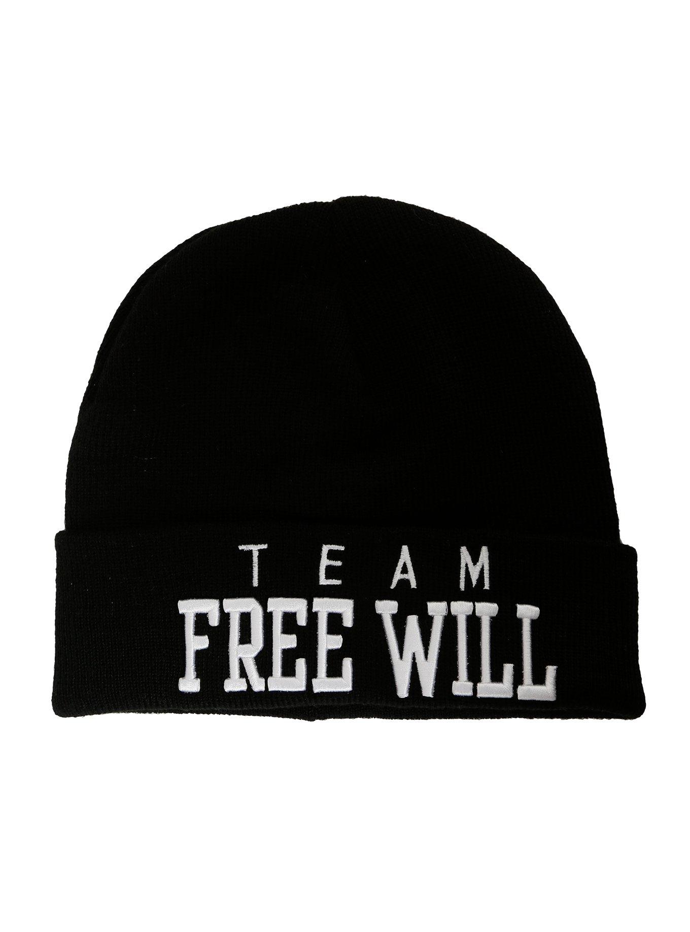 Supernatural Team Free Will Watchman Beanie, , alternate