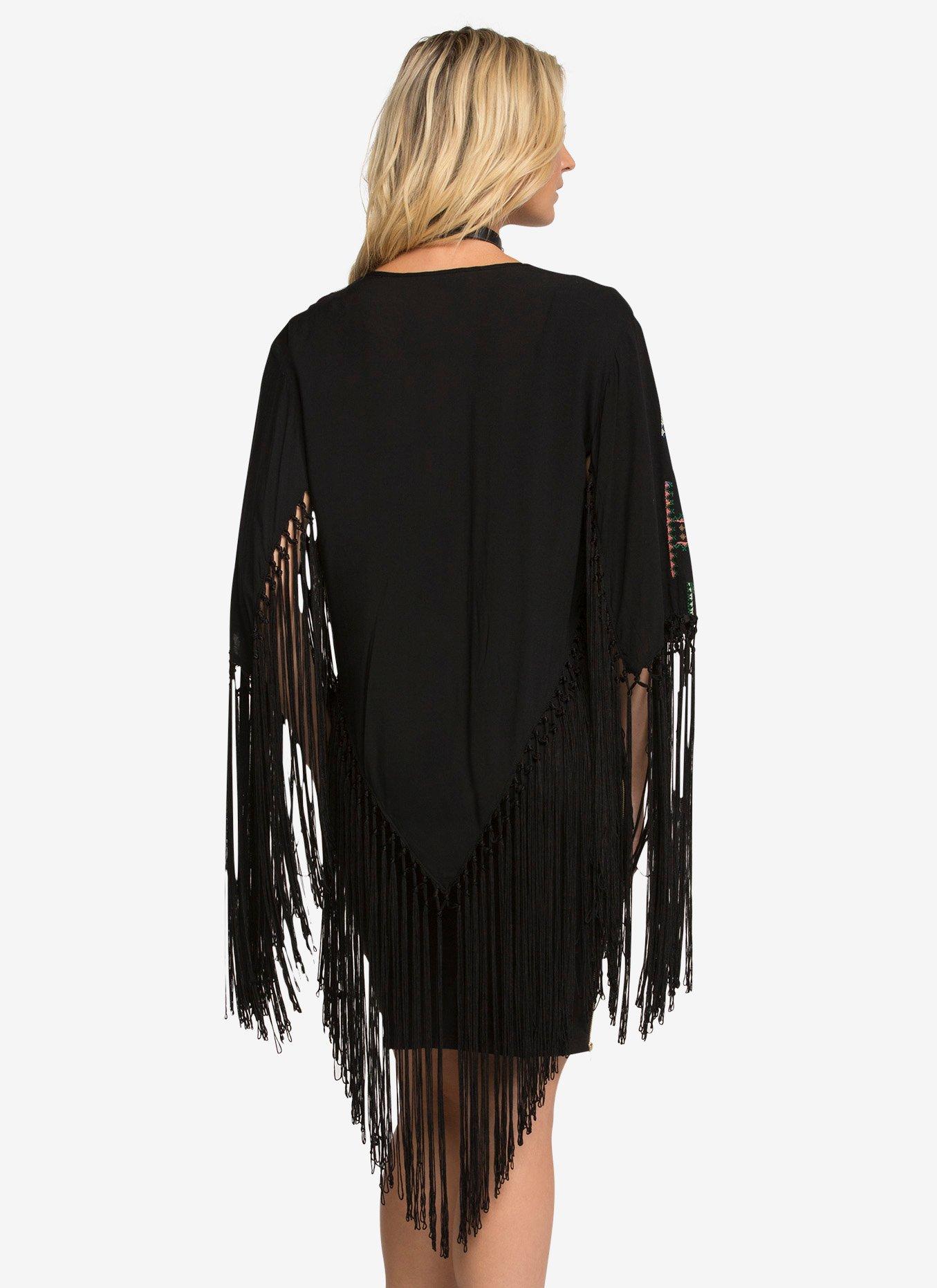 Tribal Kimono, BLACK, alternate