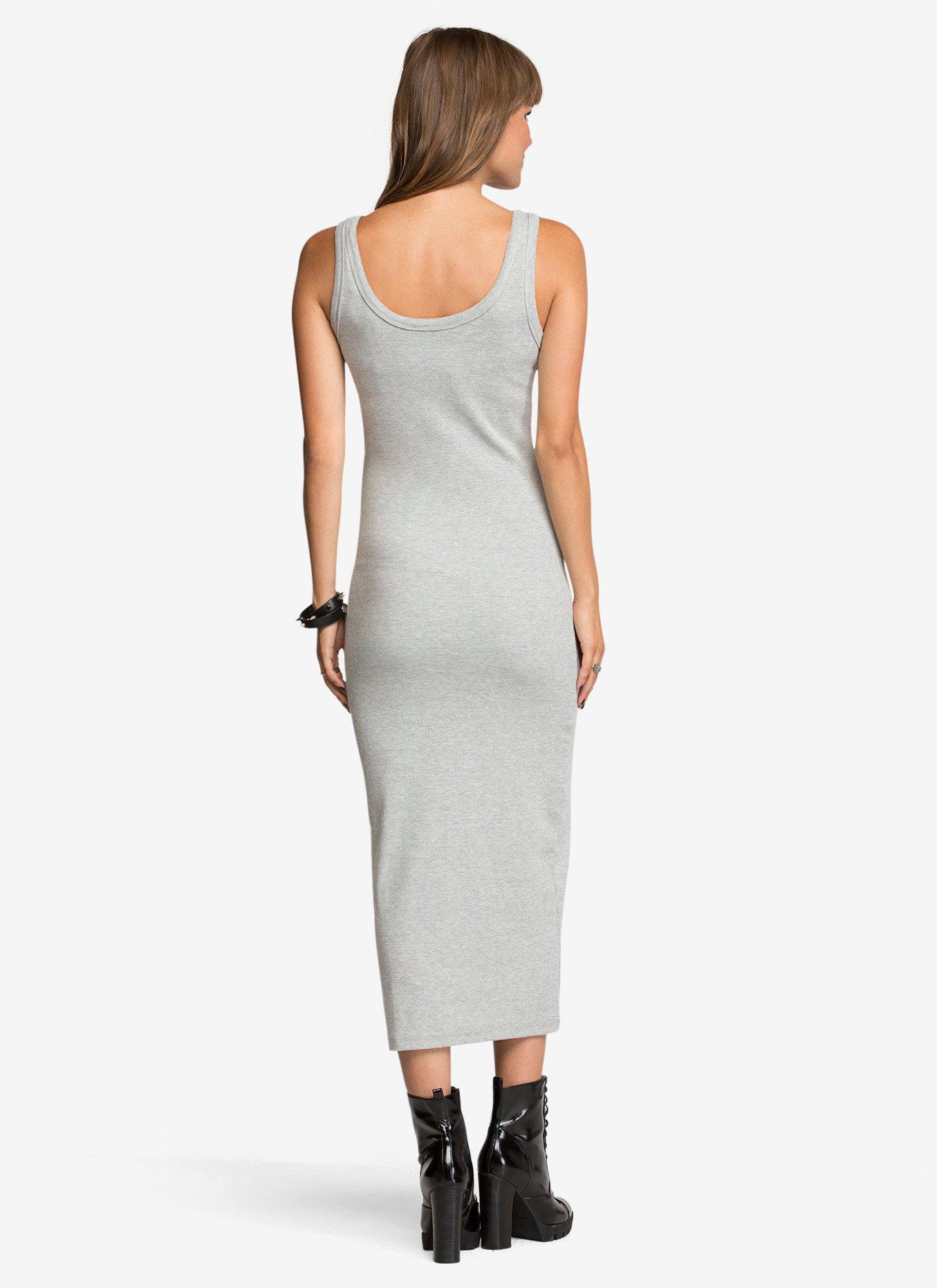 Ribbed Bodycon Dress, , alternate