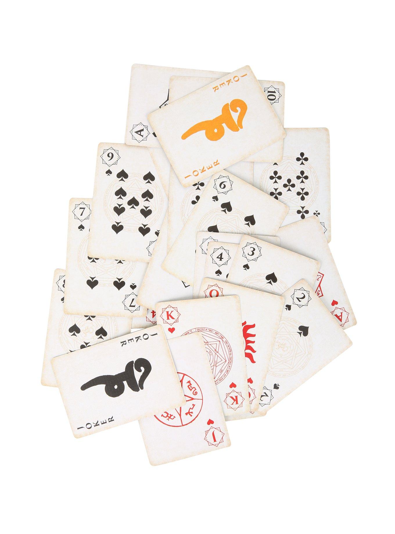 Supernatural Playing Cards, , alternate