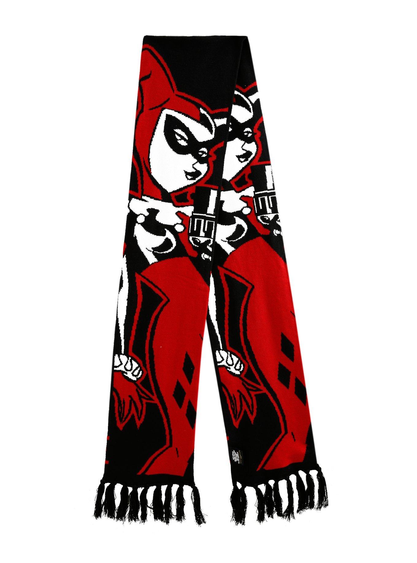 DC Comics Harley Quinn Scarf, , alternate