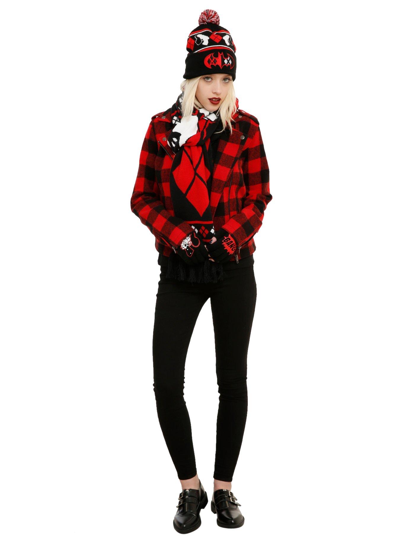 DC Comics Harley Quinn Scarf, , alternate