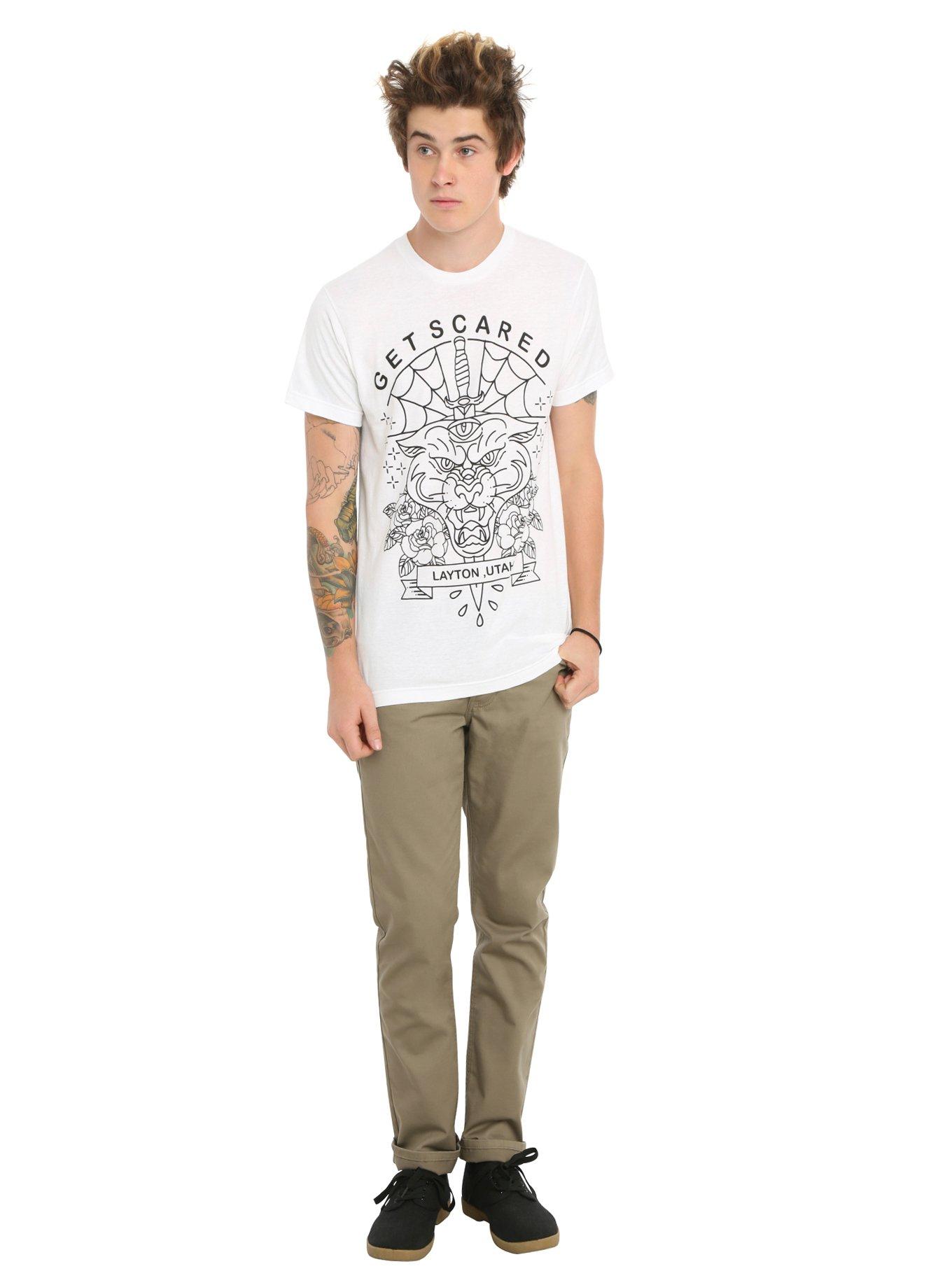 Get Scared Panther T-Shirt, , alternate